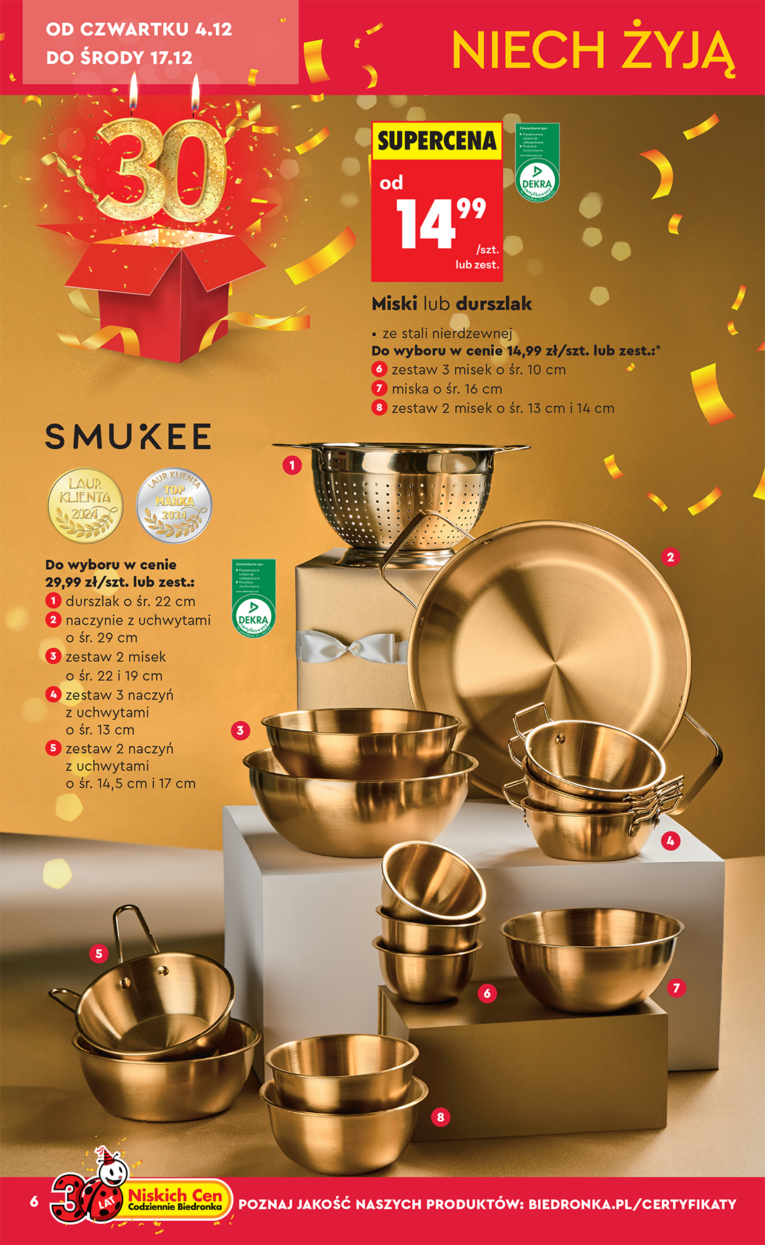 biedronka - Gazetka Biedronka - Hity i inspiracje - ważna od 29.11. do 17.12. - page: 8