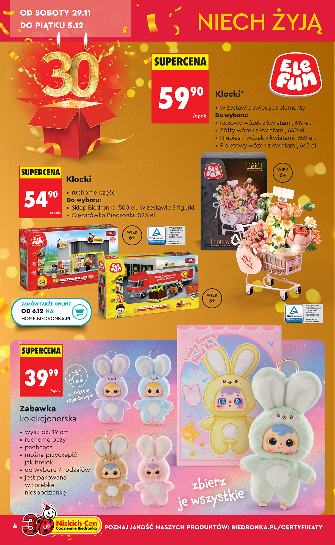 biedronka - Gazetka Biedronka - Hity i inspiracje - ważna od 29.11. do 17.12. - page: 6