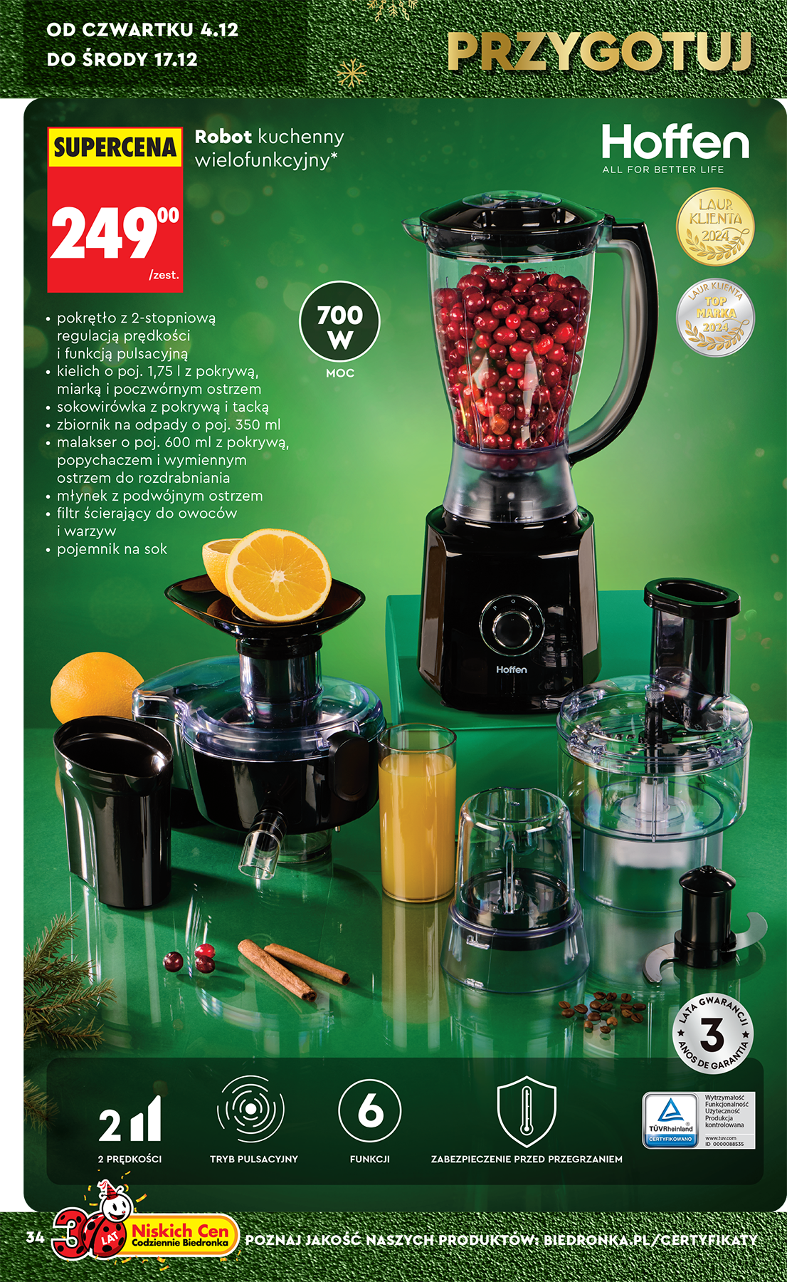 biedronka - Gazetka Biedronka - Hity i inspiracje - ważna od 29.11. do 17.12. - page: 36