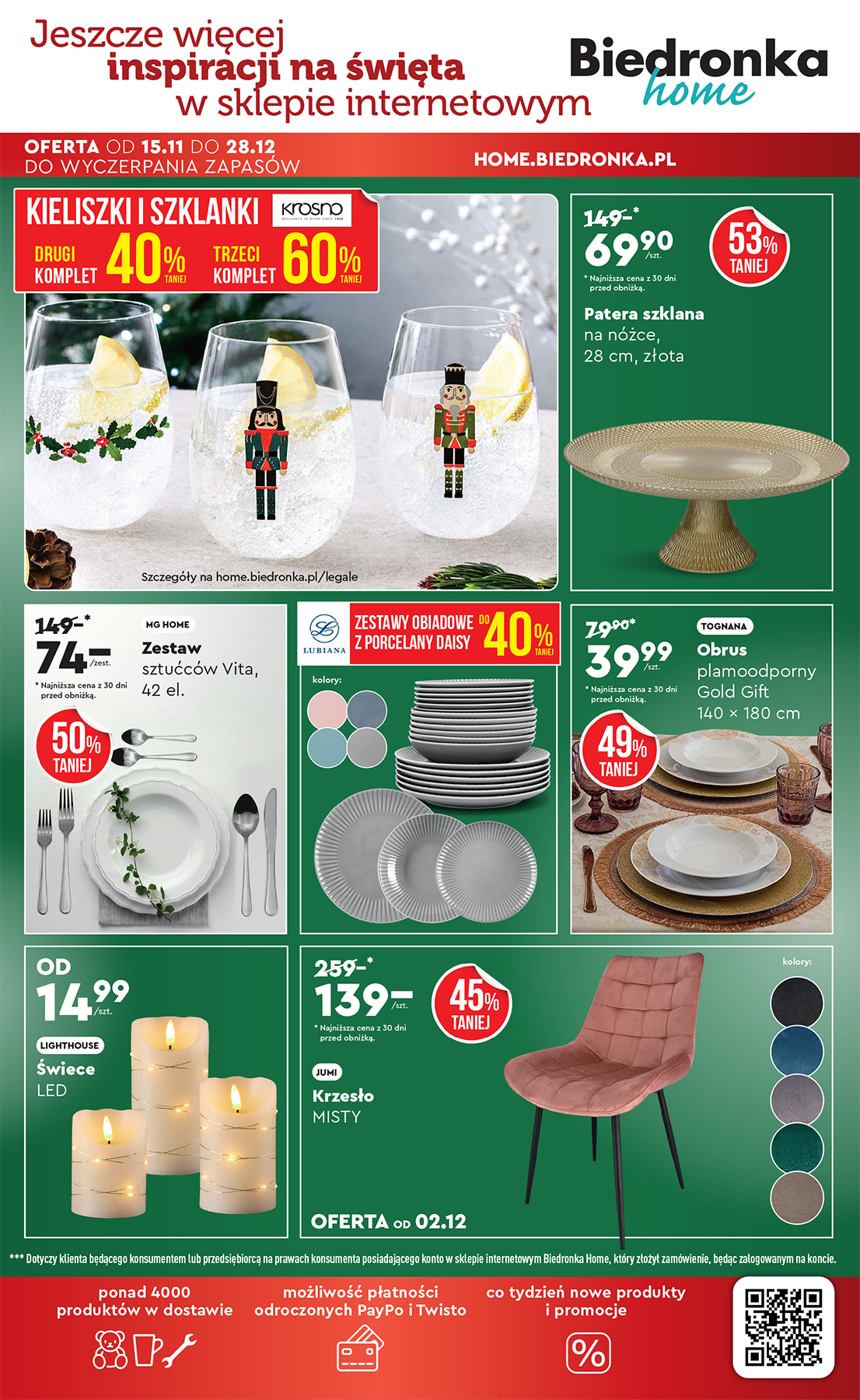 biedronka - Gazetka Biedronka - Home - ważna od 29.11. do 28.12. - page: 3