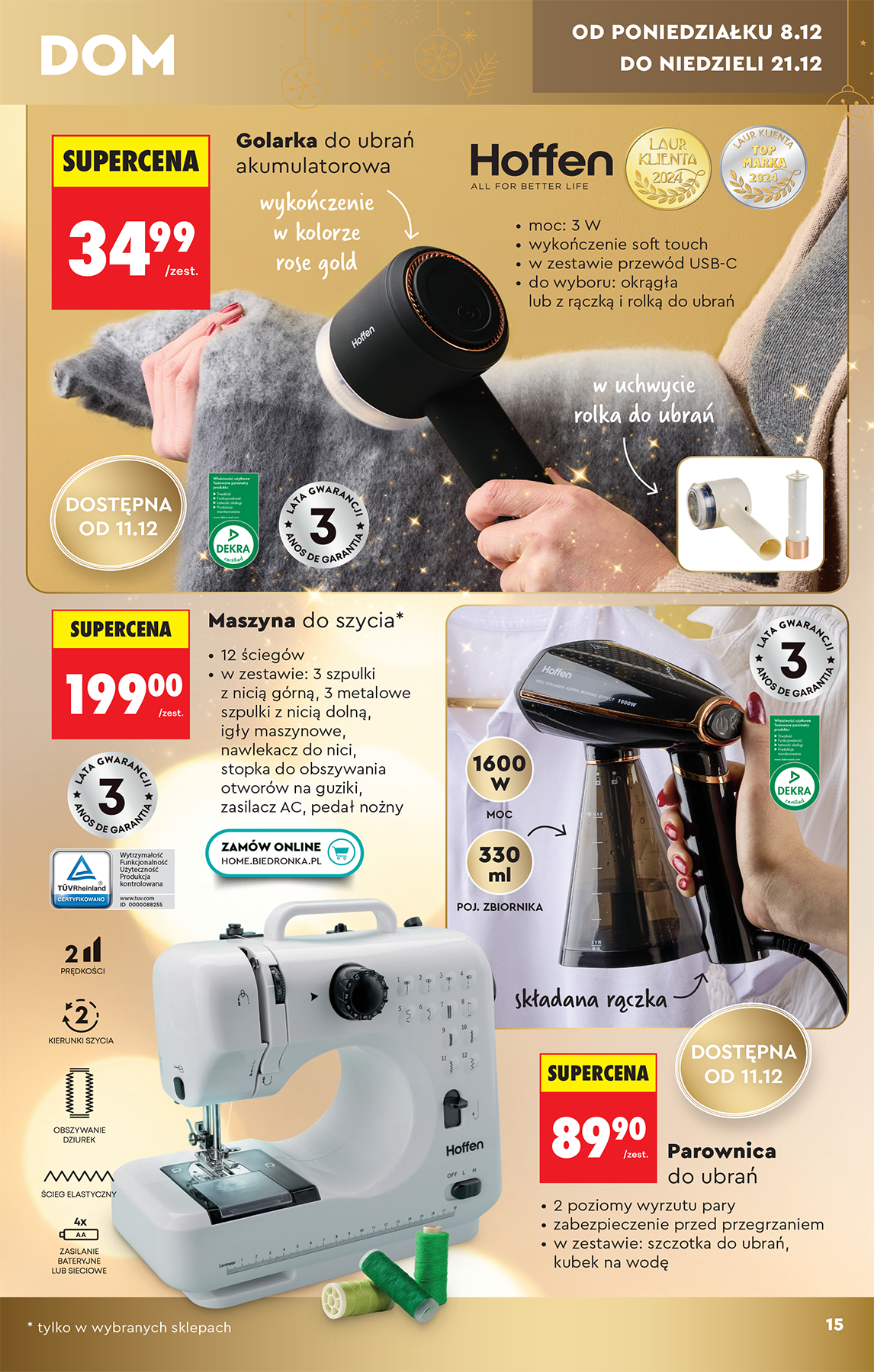 biedronka - Gazetka Biedronka - Hity i inspiracje - ważna od 06.12. do 28.12. - page: 15