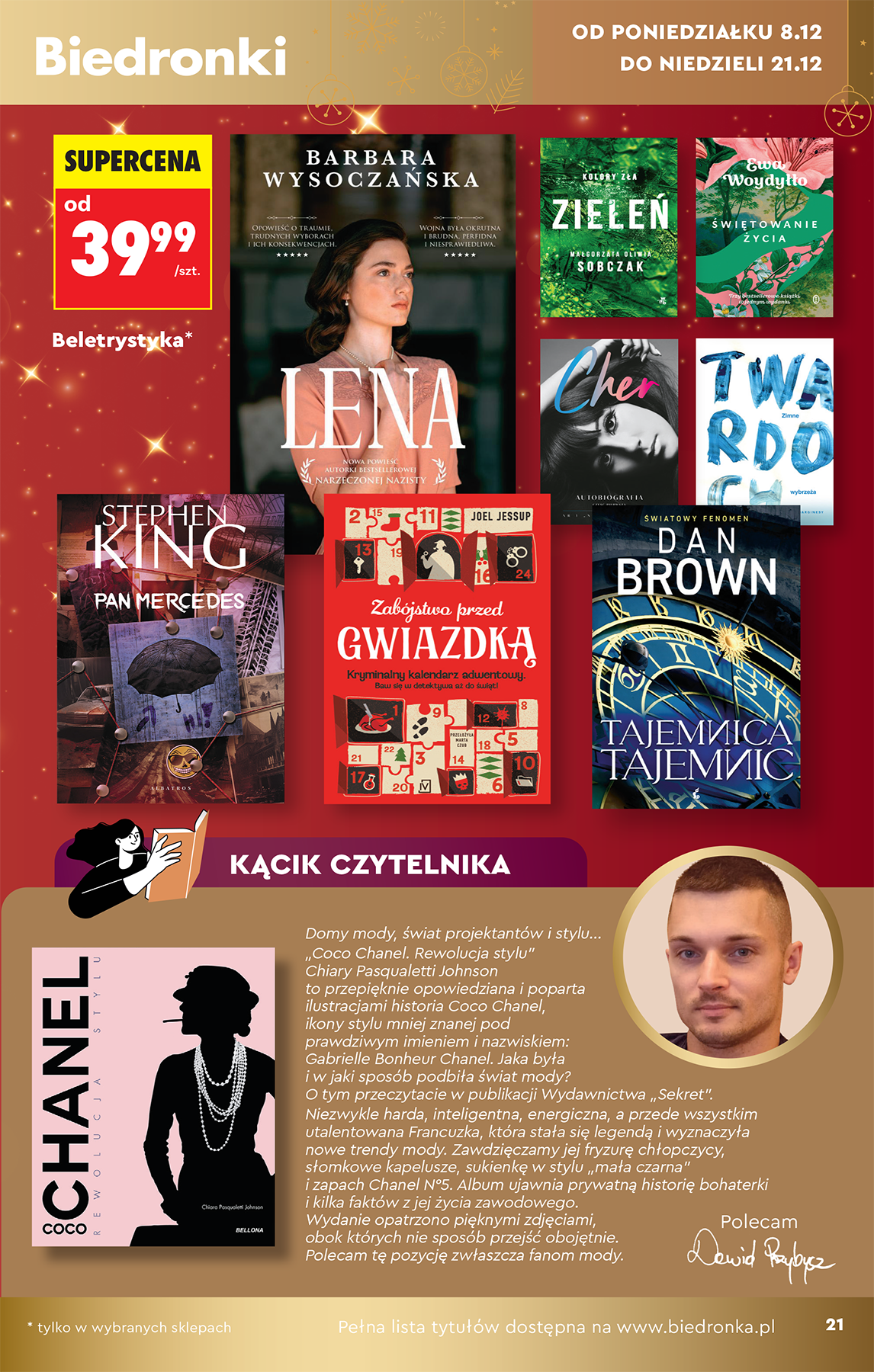 biedronka - Gazetka Biedronka - Hity i inspiracje - ważna od 06.12. do 28.12. - page: 21