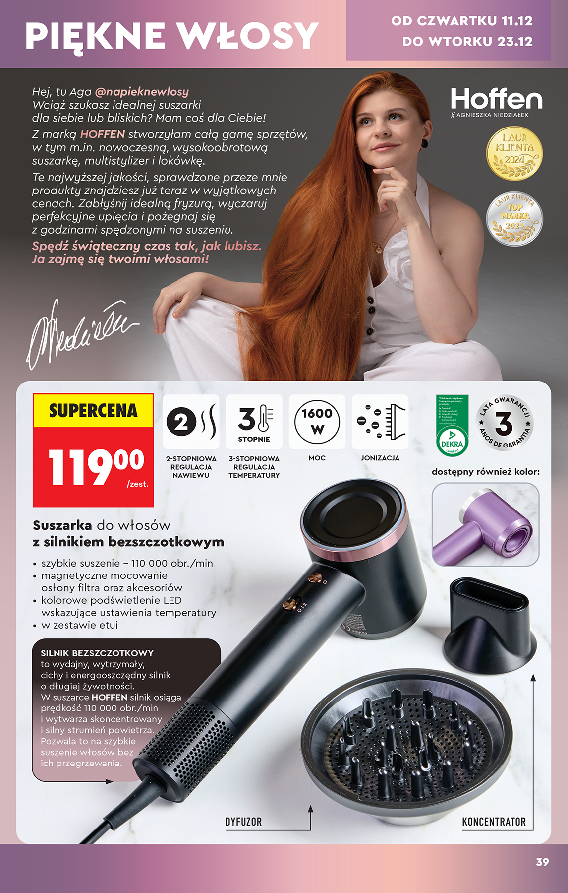 biedronka - Gazetka Biedronka - Hity i inspiracje - ważna od 06.12. do 28.12. - page: 39