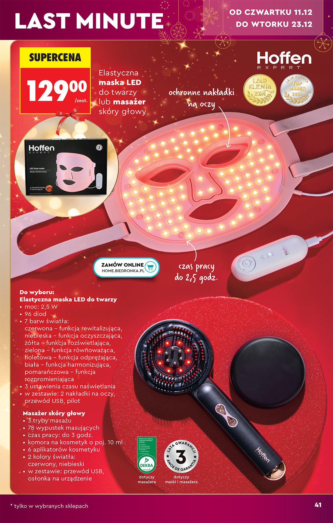 biedronka - Gazetka Biedronka - Hity i inspiracje - ważna od 06.12. do 28.12. - page: 41