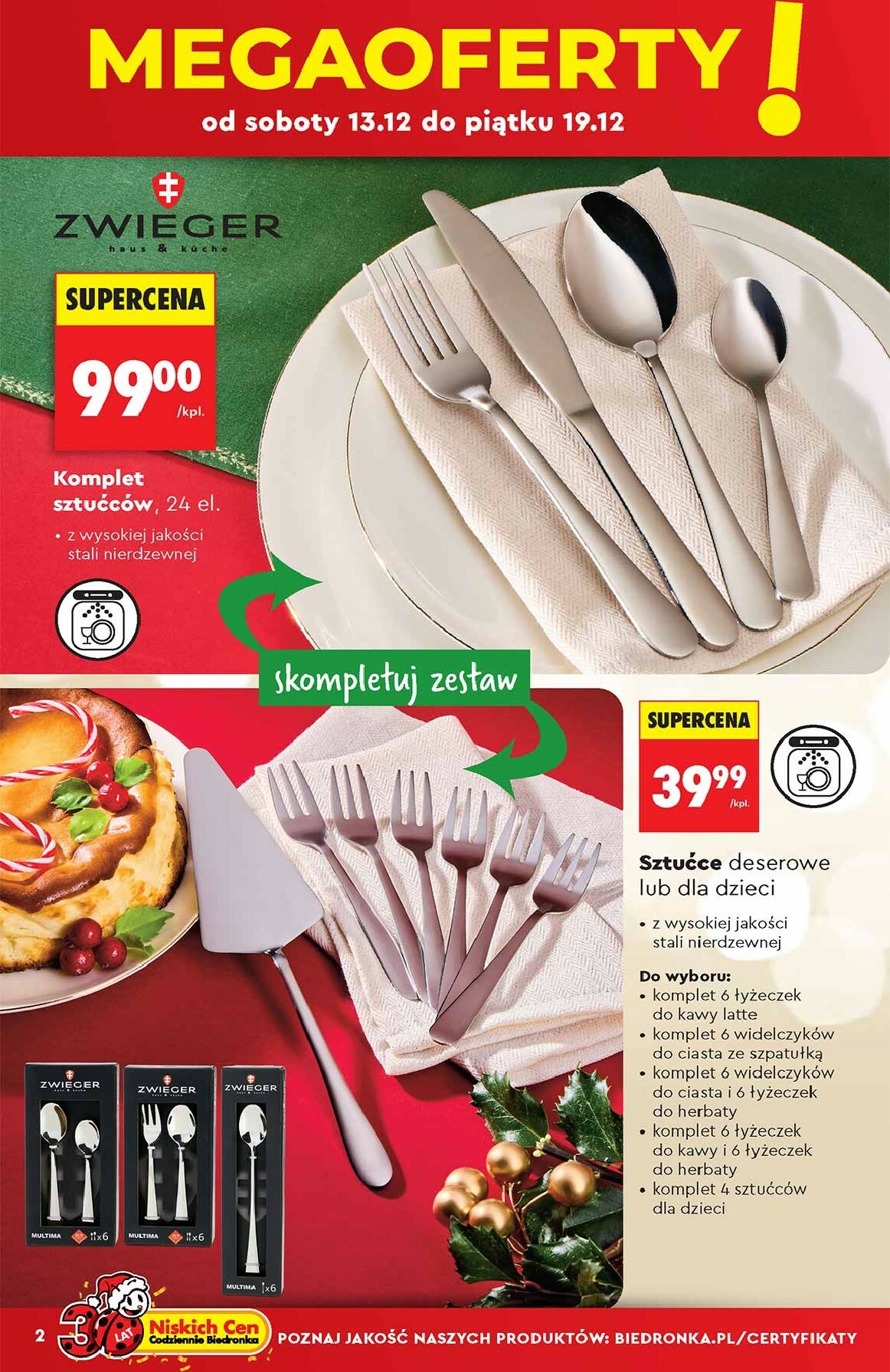 biedronka - Gazetka Biedronka - Hity i inspiracje - ważna od 13.12. do 27.12. - page: 2