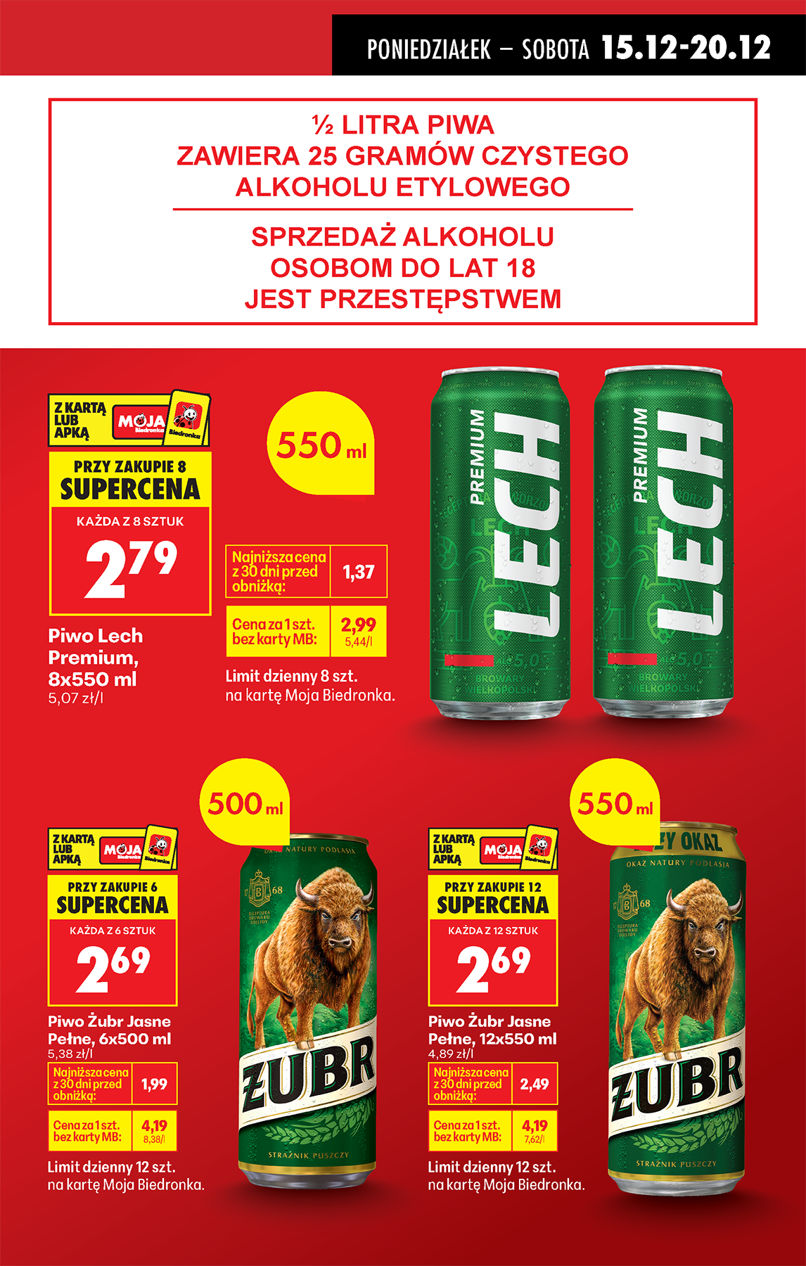 biedronka - Gazetka Biedronka - ważna od 15.12. do 20.12. - page: 19