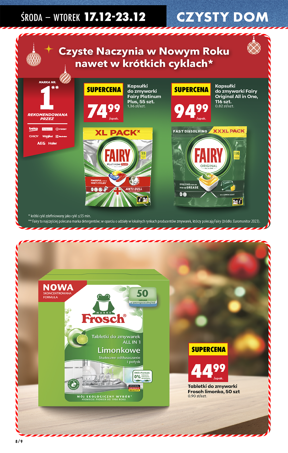 biedronka - Gazetka Biedronka - Drogeria Cleaning - ważna od 17.12. do 20.12. - page: 8