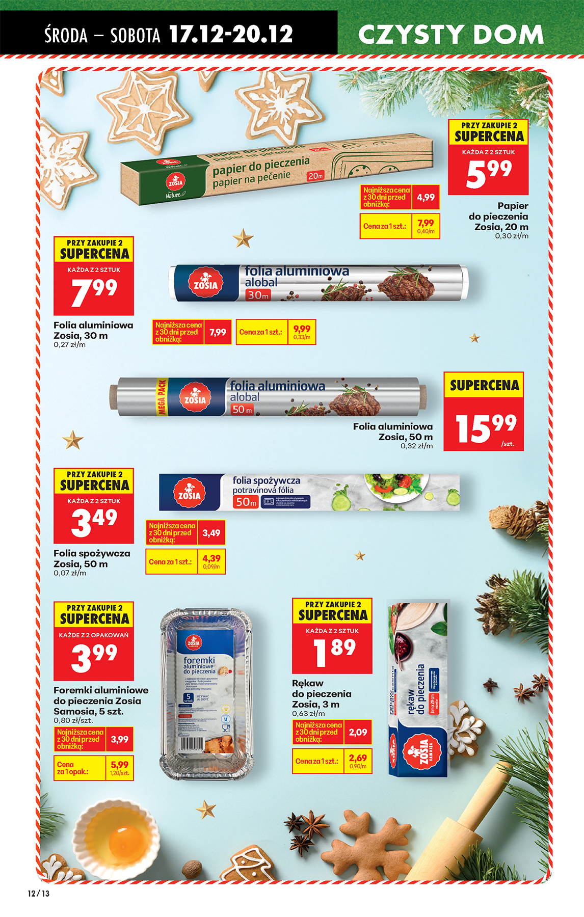 biedronka - Gazetka Biedronka - Drogeria Cleaning - ważna od 17.12. do 20.12. - page: 12