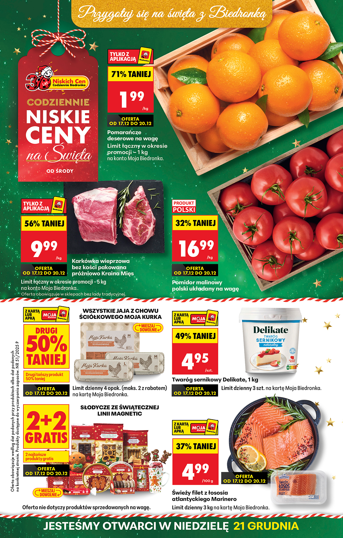 biedronka - Gazetka Biedronka - ważna od 17.12. do 23.12.