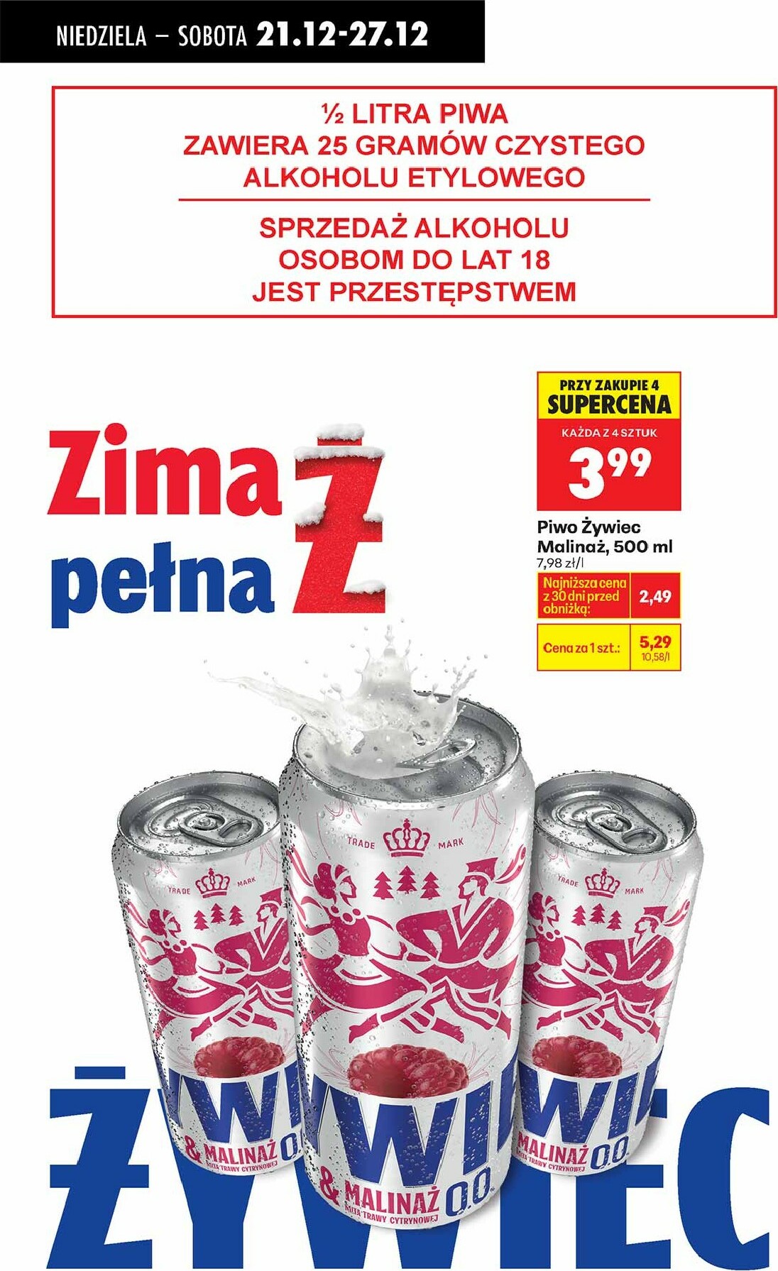 biedronka - Gazetka Biedronka - ważna od 21.12. do 27.12. - page: 71