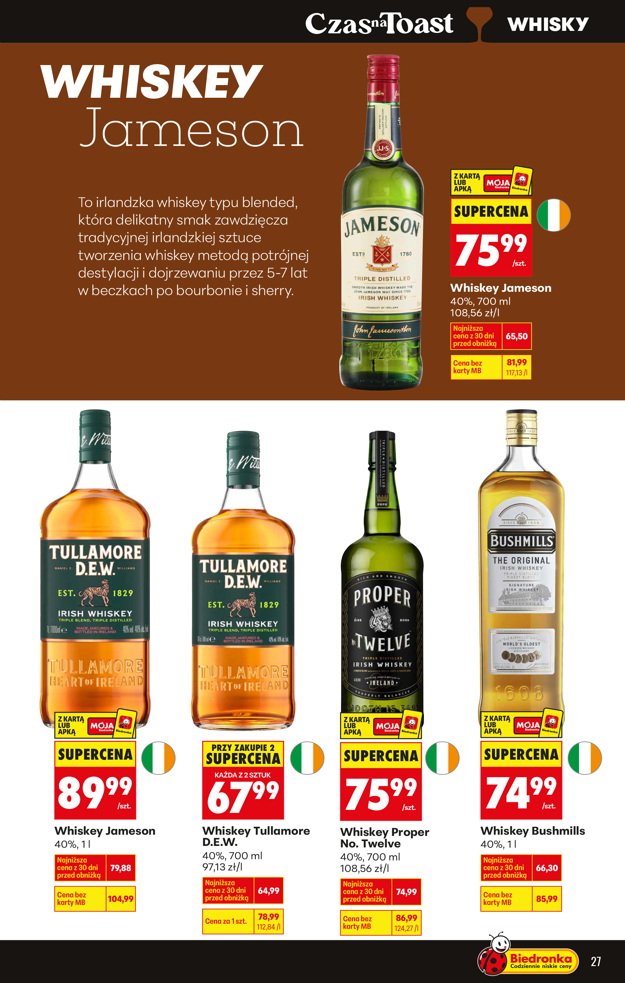 biedronka - Gazetka Biedronka - Czas na Toast - ważna od 27.12. do 10.01. - page: 27