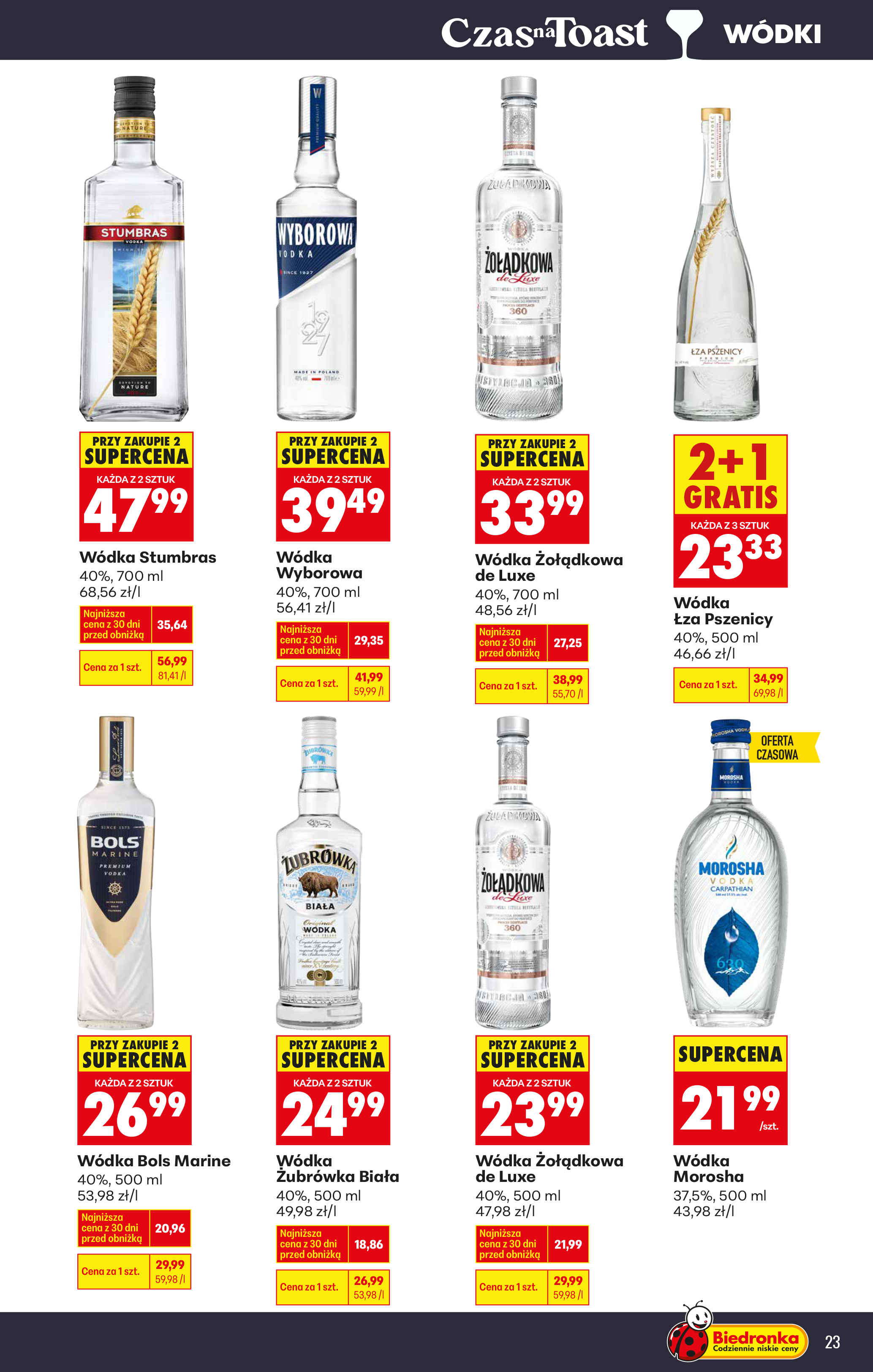biedronka - Gazetka Biedronka - Czas na Toast - ważna od 27.12. do 10.01. - page: 23