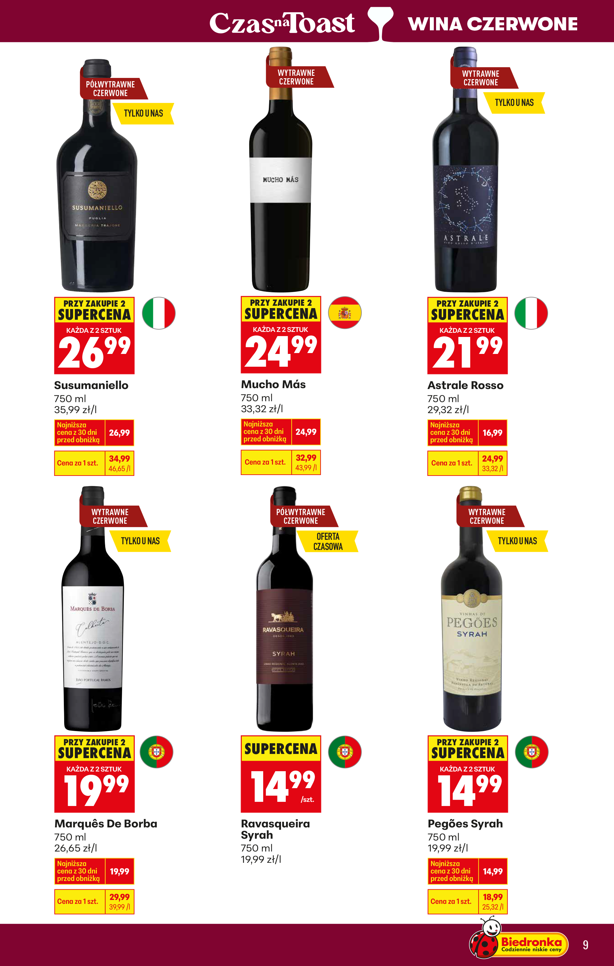 biedronka - Gazetka Biedronka - Czas na Toast - ważna od 27.12. do 10.01. - page: 9