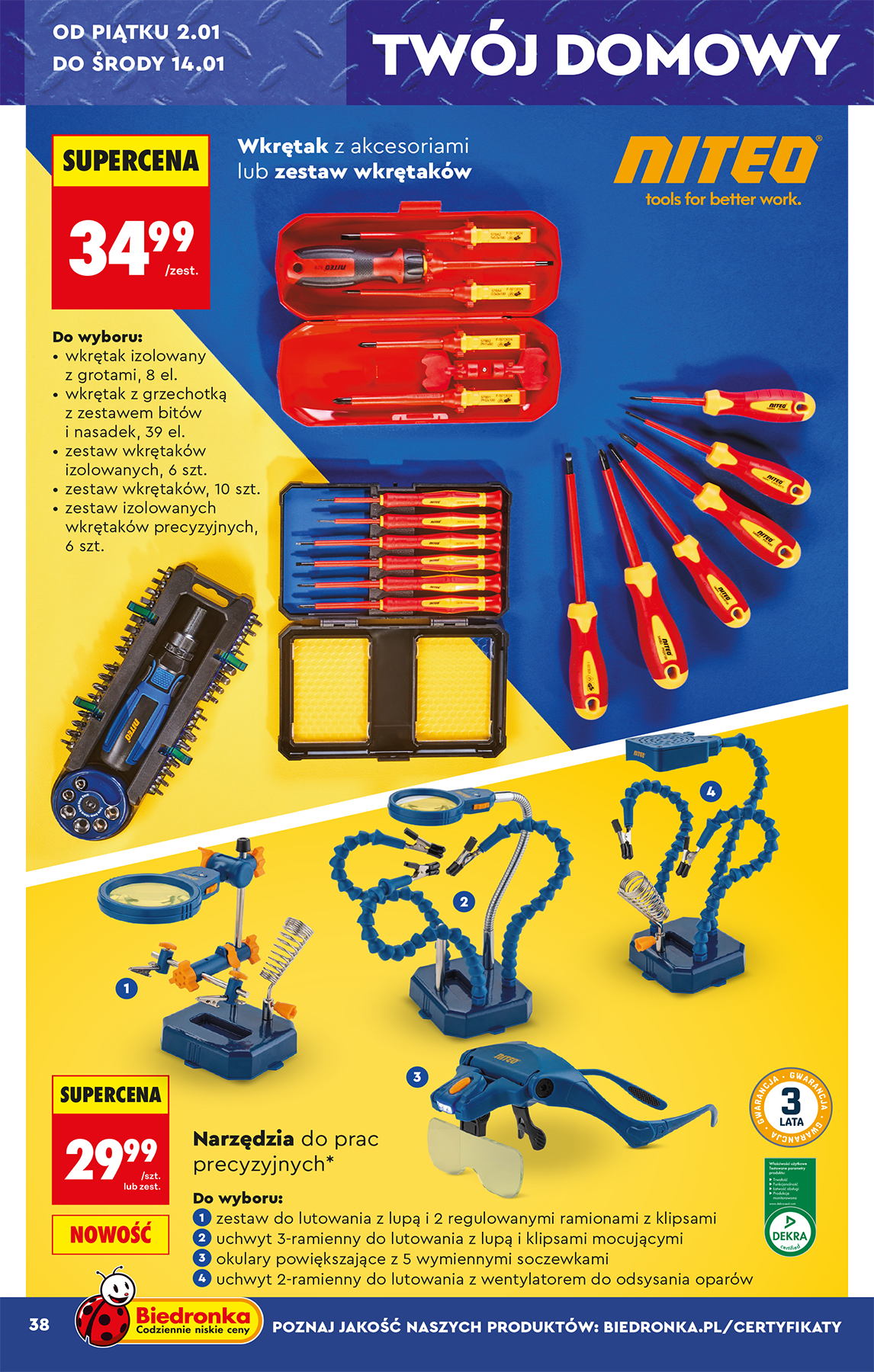 biedronka - Gazetka Biedronka - Hity i inspiracje - ważna od 29.12. do 14.01. - page: 42