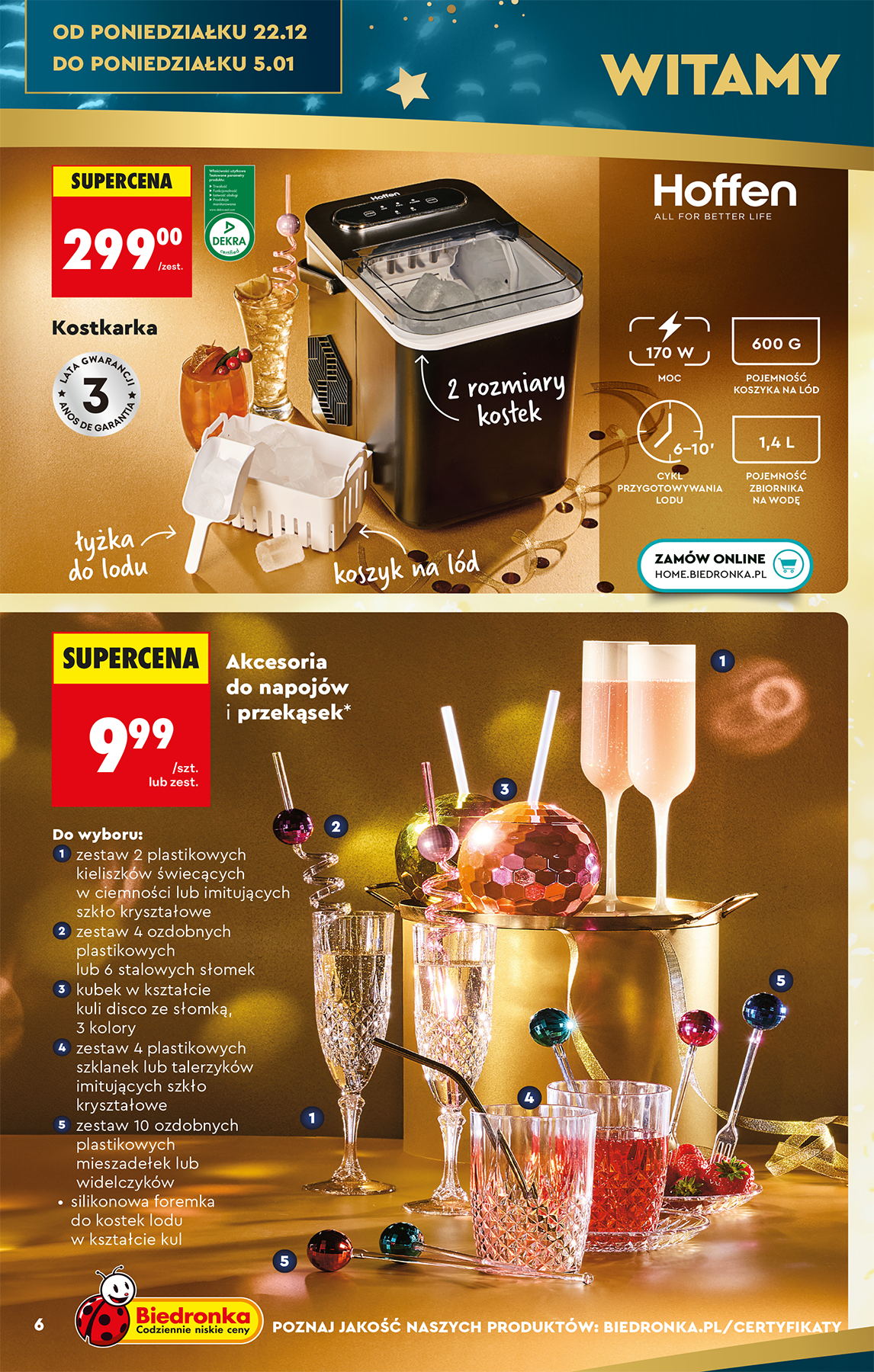 biedronka - Gazetka Biedronka - Hity i inspiracje - ważna od 29.12. do 14.01. - page: 10