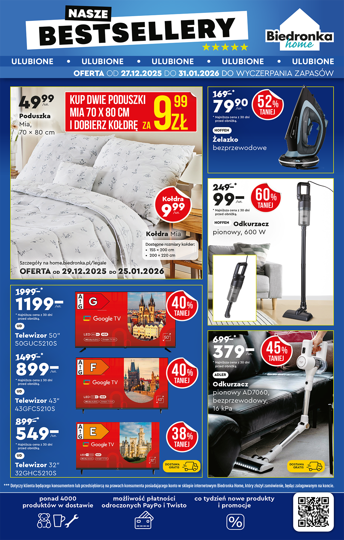 biedronka - Gazetka Biedronka - Home - ważna od 27.12. do 01.02. - page: 3