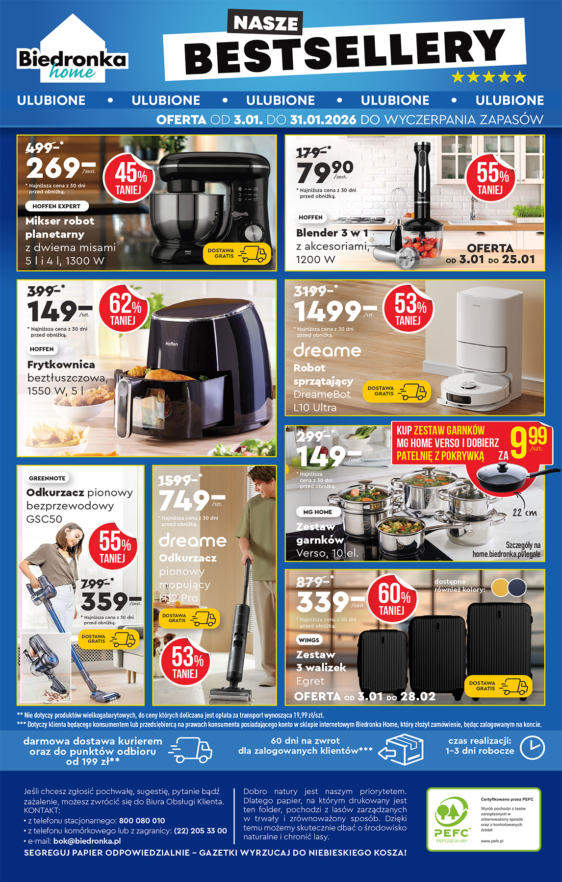 biedronka - Gazetka Biedronka - Hity i inspiracje - ważna od 05.01. do 21.01. - page: 44