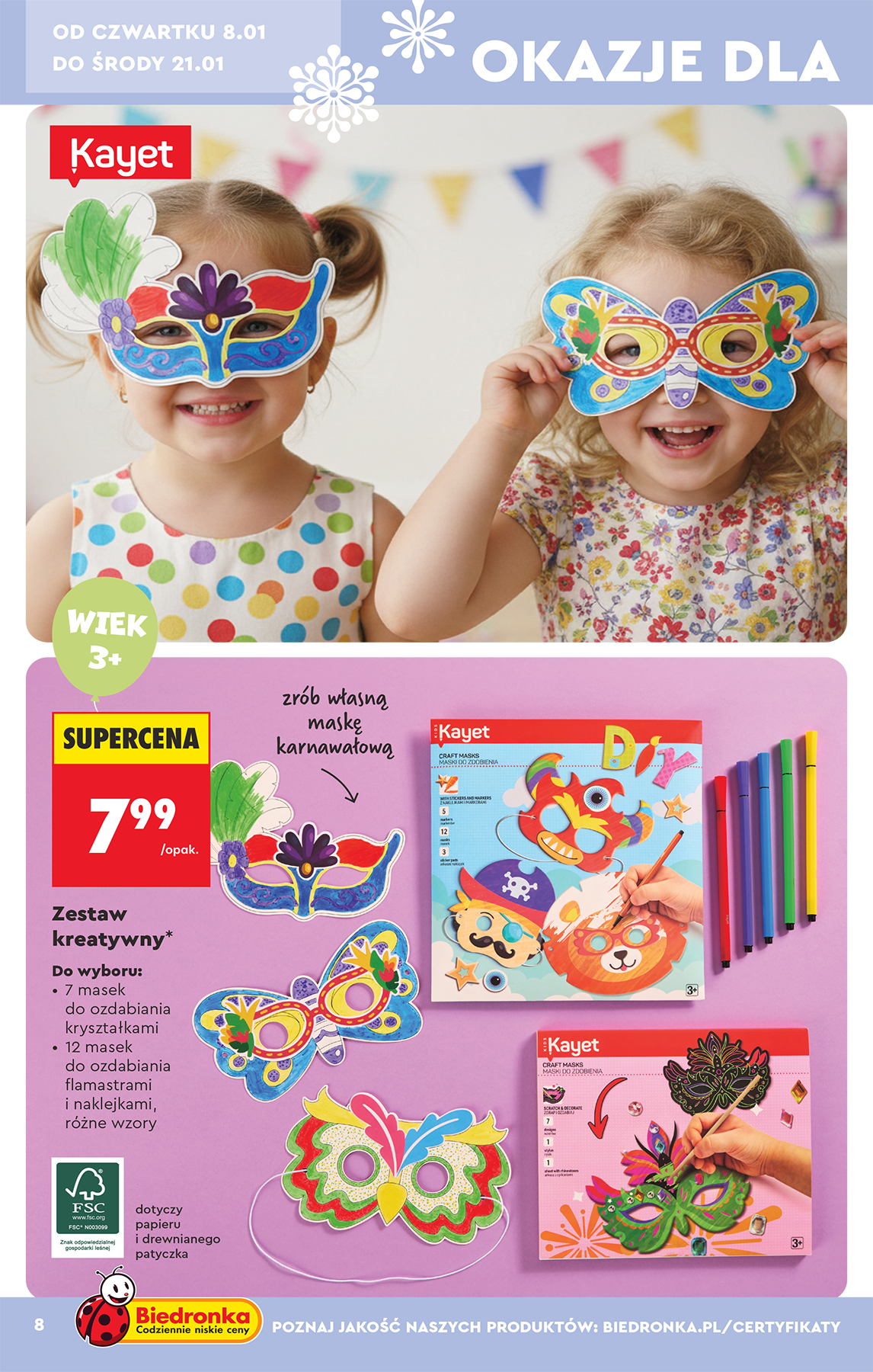 biedronka - Gazetka Biedronka - Hity i inspiracje - ważna od 05.01. do 21.01. - page: 8