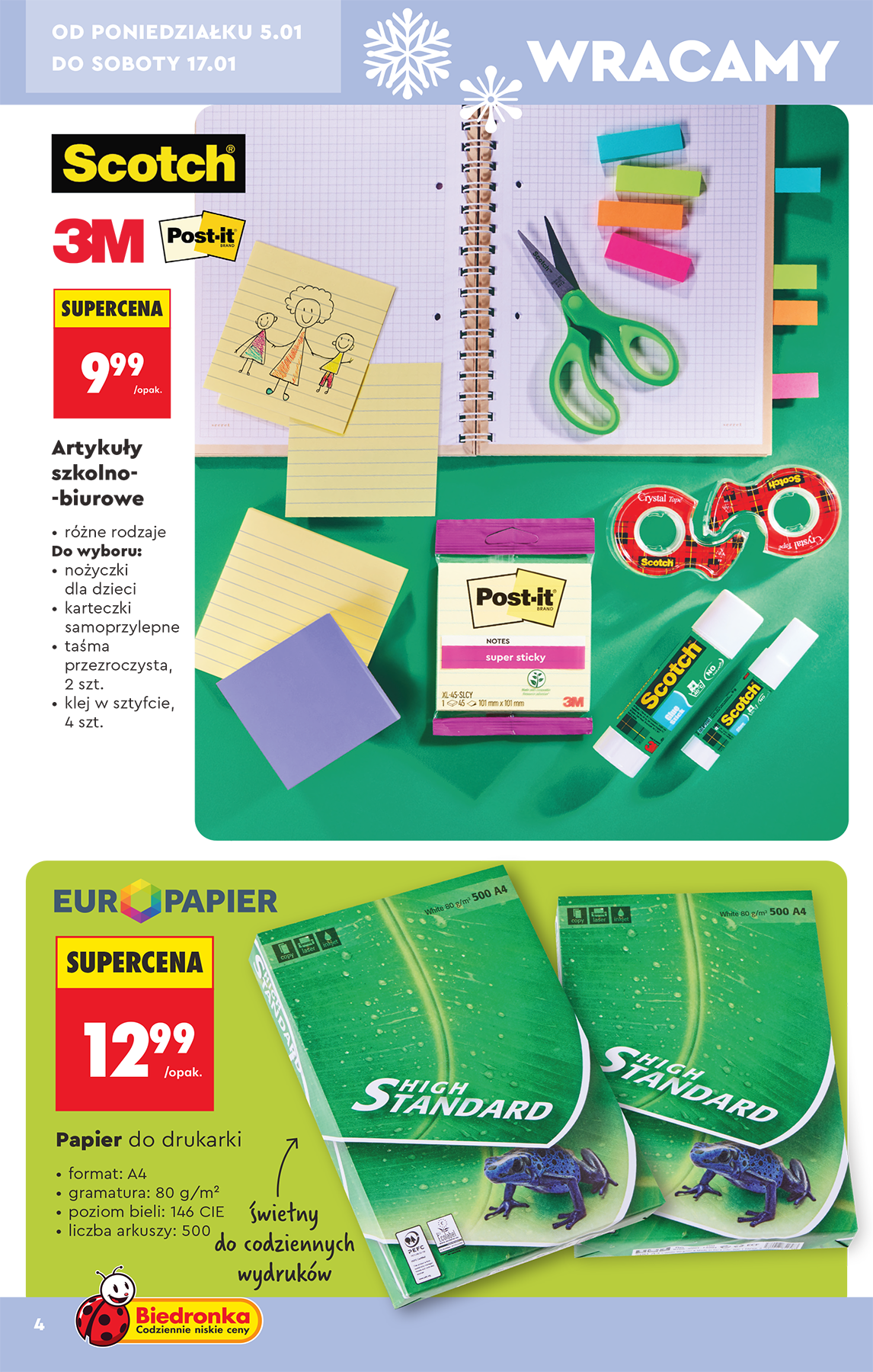 biedronka - Gazetka Biedronka - Hity i inspiracje - ważna od 05.01. do 21.01. - page: 4