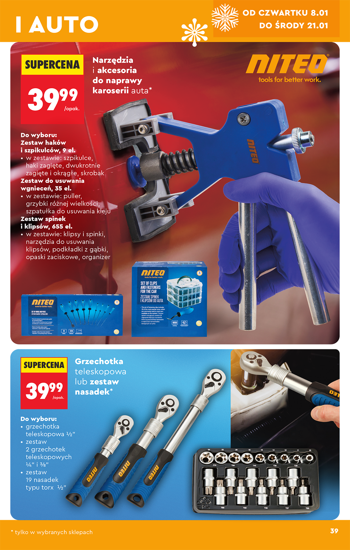 biedronka - Gazetka Biedronka - Hity i inspiracje - ważna od 05.01. do 21.01. - page: 39