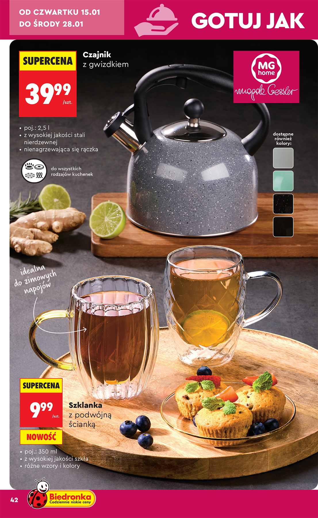 biedronka - Gazetka Biedronka - Hity i inspiracje - ważna od 10.01. do 28.01. - page: 44