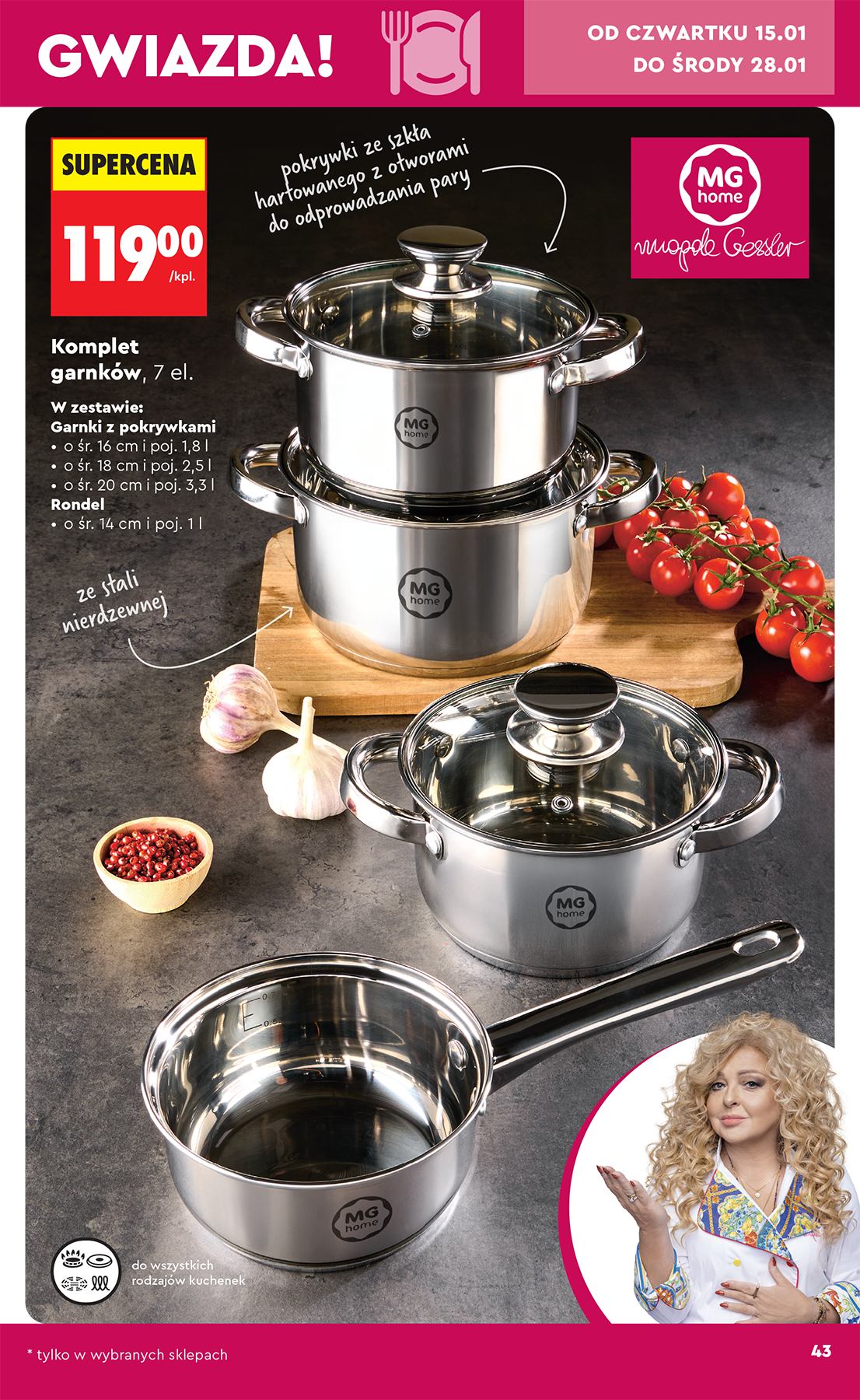 biedronka - Gazetka Biedronka - Hity i inspiracje - ważna od 10.01. do 28.01. - page: 45