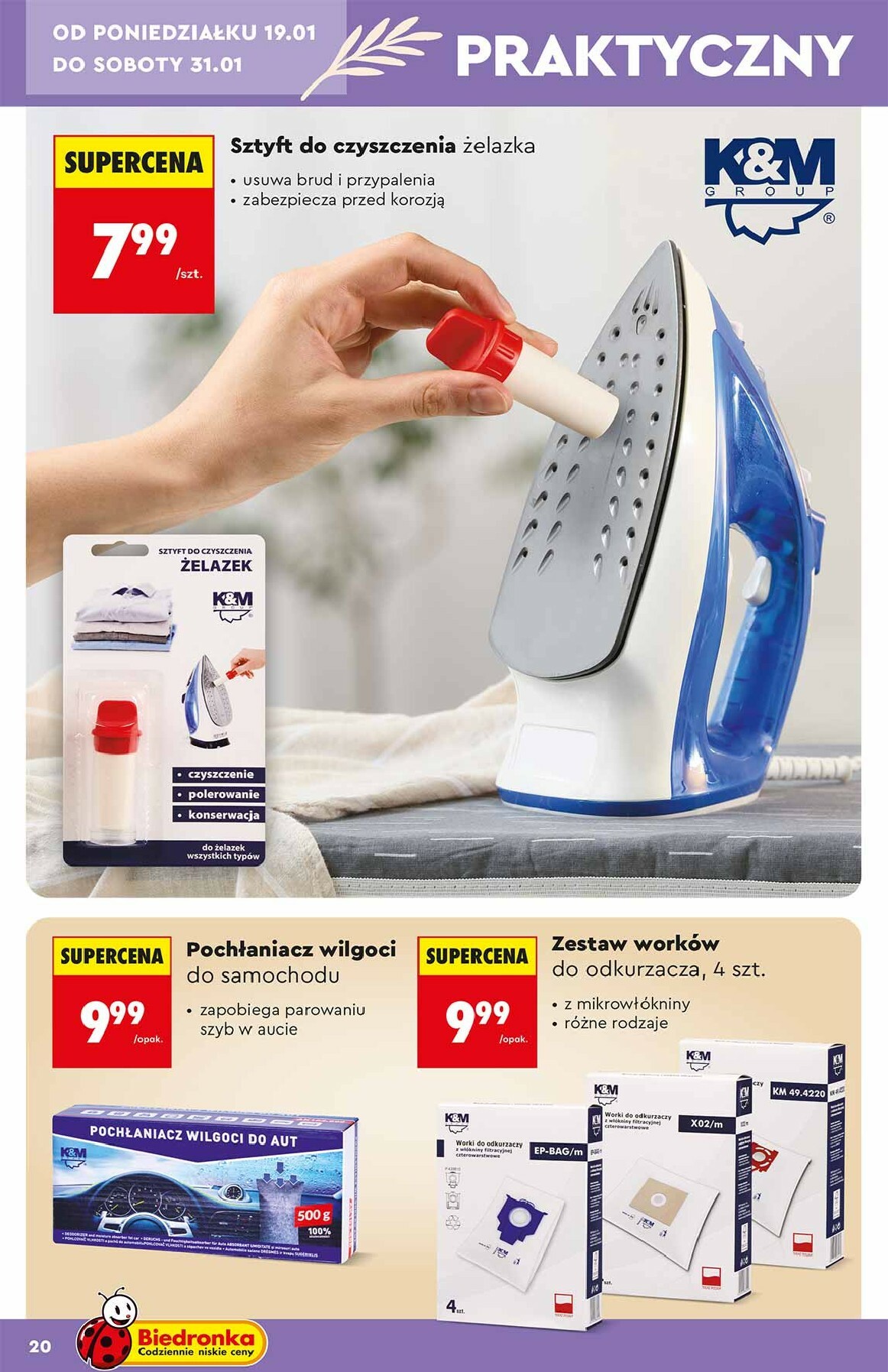 biedronka - Gazetka Biedronka - Hity i inspiracje - ważna od 17.01. do 31.01. - page: 20