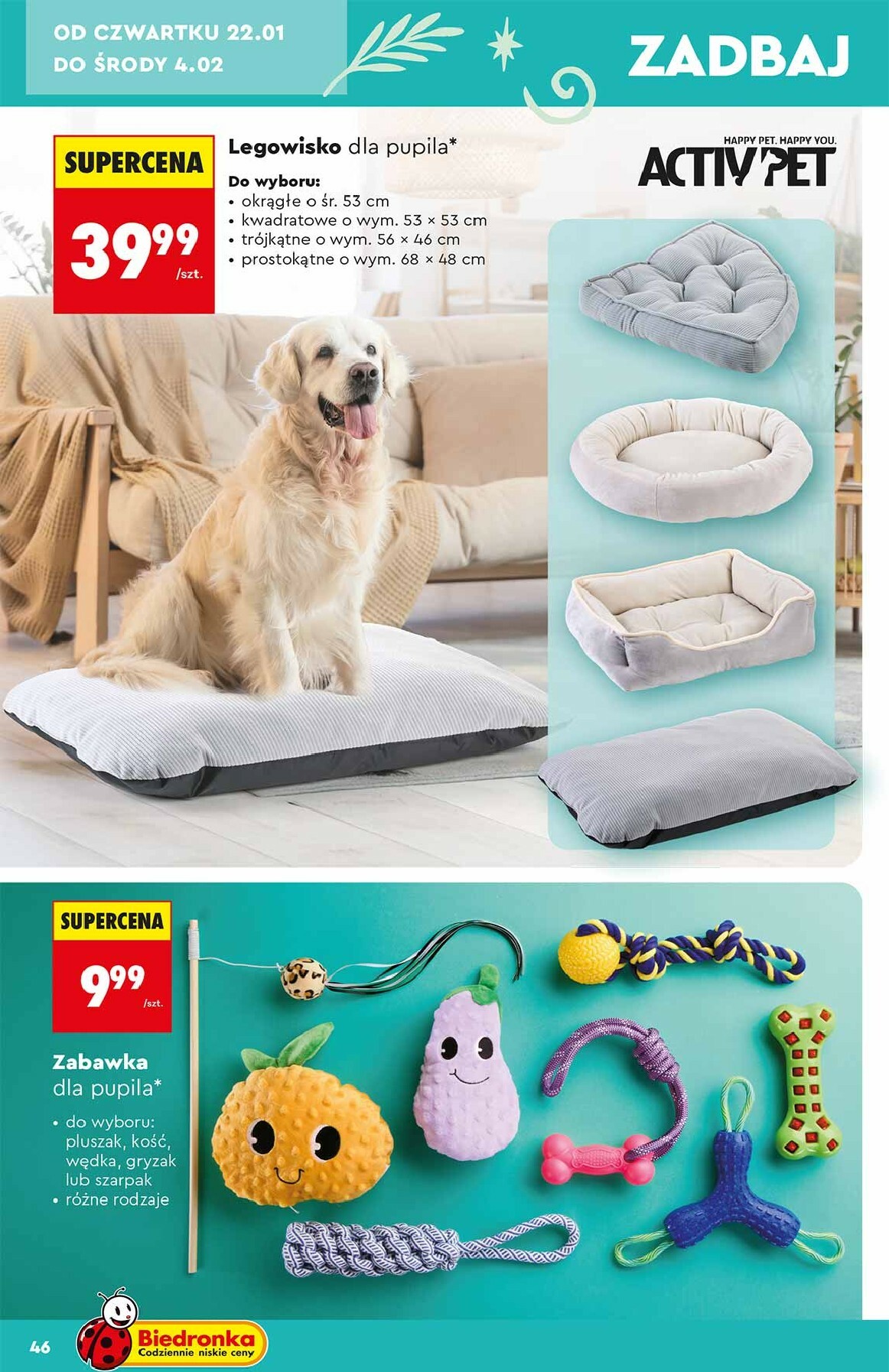 biedronka - Gazetka Biedronka - Hity i inspiracje - ważna od 17.01. do 31.01. - page: 46