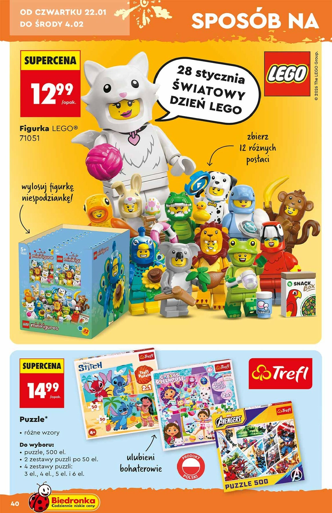 biedronka - Gazetka Biedronka - Hity i inspiracje - ważna od 17.01. do 31.01. - page: 40