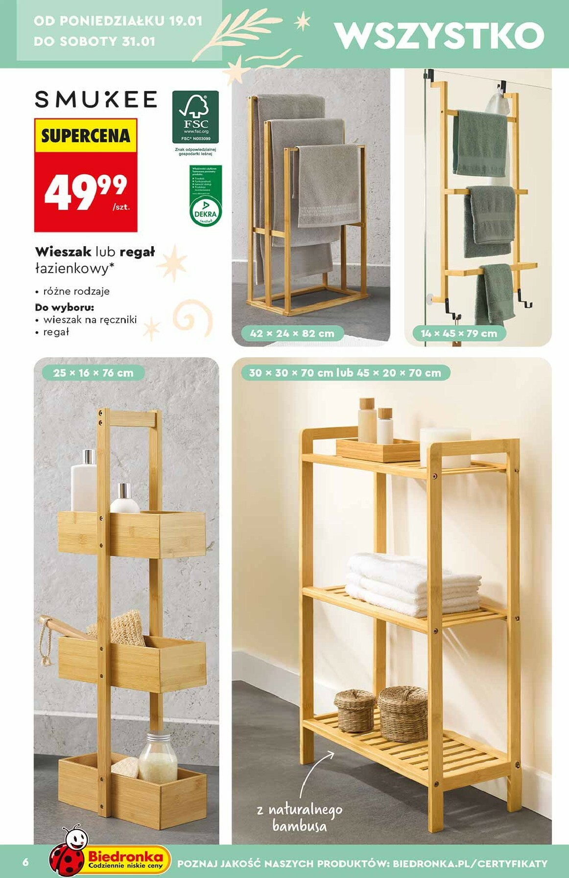 biedronka - Gazetka Biedronka - Hity i inspiracje - ważna od 17.01. do 31.01. - page: 6