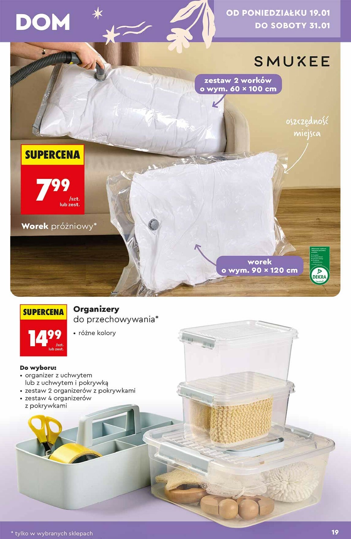 biedronka - Gazetka Biedronka - Hity i inspiracje - ważna od 17.01. do 31.01. - page: 19