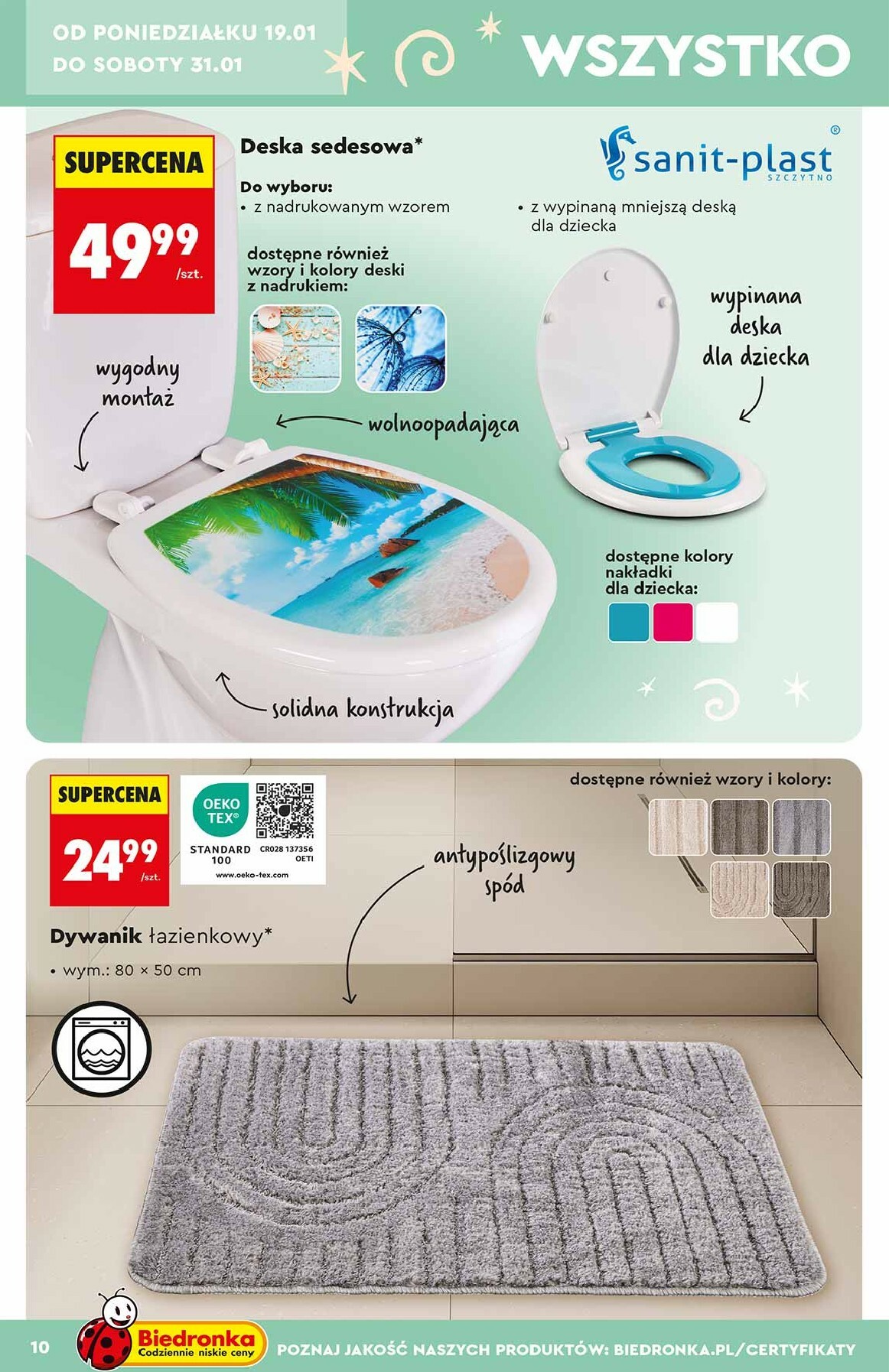 biedronka - Gazetka Biedronka - Hity i inspiracje - ważna od 17.01. do 31.01. - page: 10