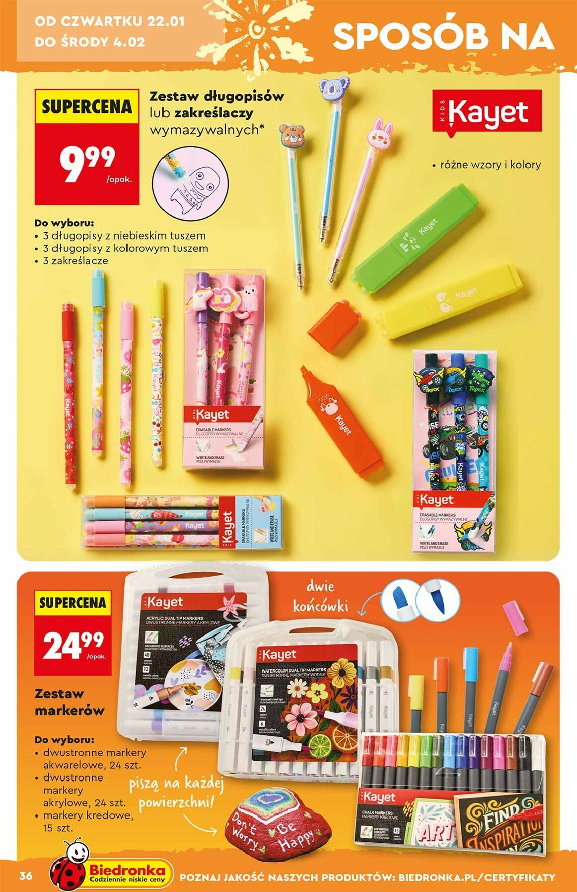 biedronka - Gazetka Biedronka - Hity i inspiracje - ważna od 17.01. do 31.01. - page: 36