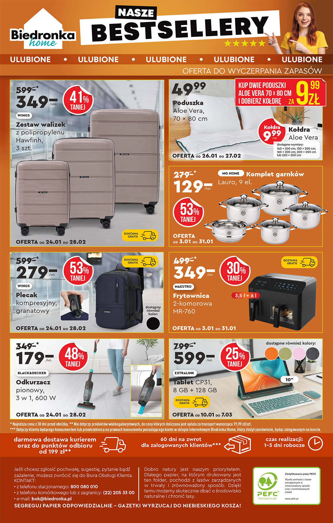 biedronka - Gazetka Biedronka - Hity i inspiracje - ważna od 24.01. do 07.02. - page: 58