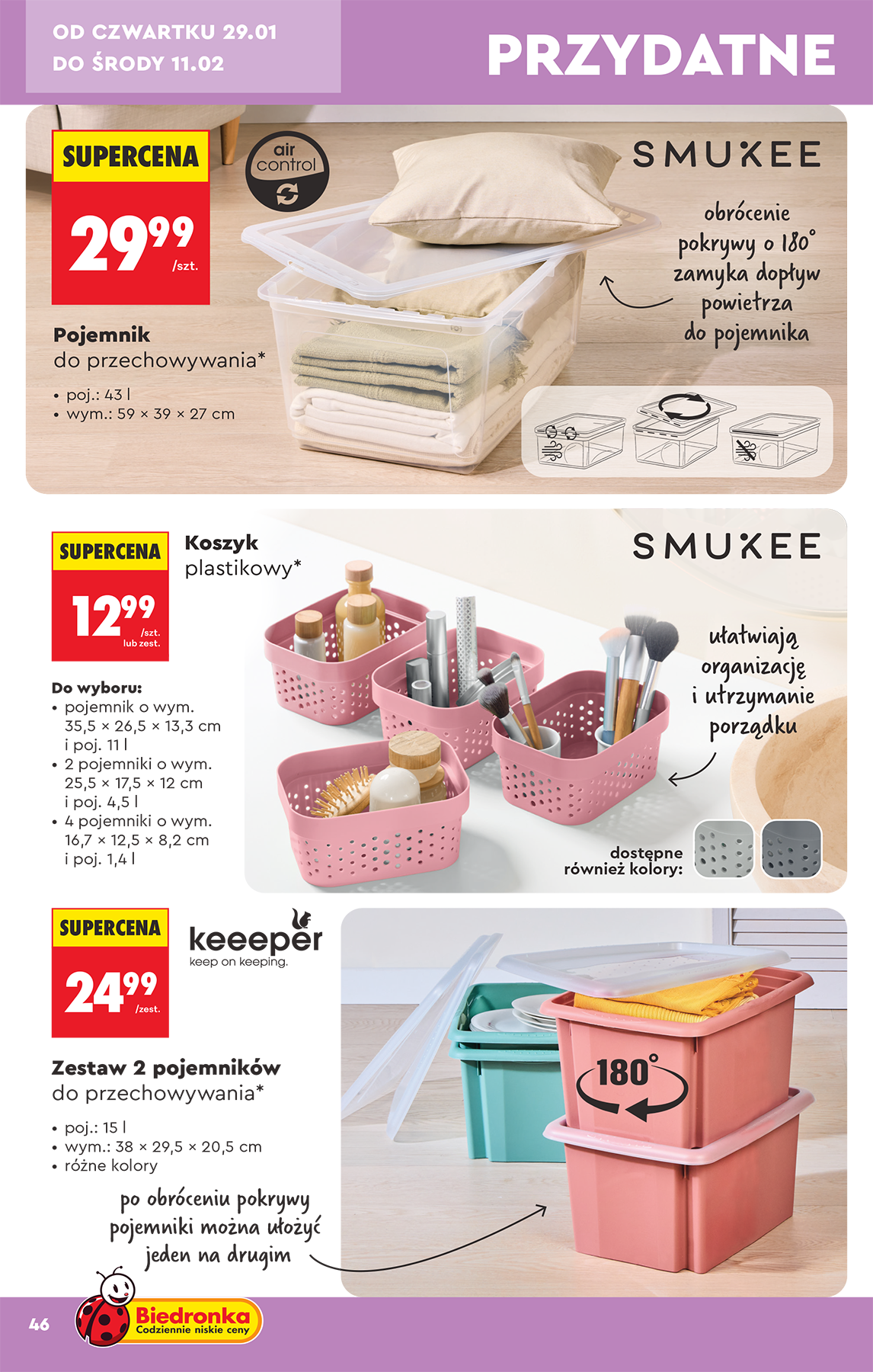 biedronka - Gazetka Biedronka - Hity i inspiracje - ważna od 24.01. do 07.02. - page: 48