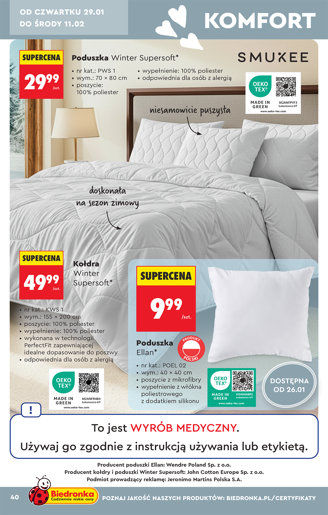 biedronka - Gazetka Biedronka - Hity i inspiracje - ważna od 24.01. do 07.02. - page: 42