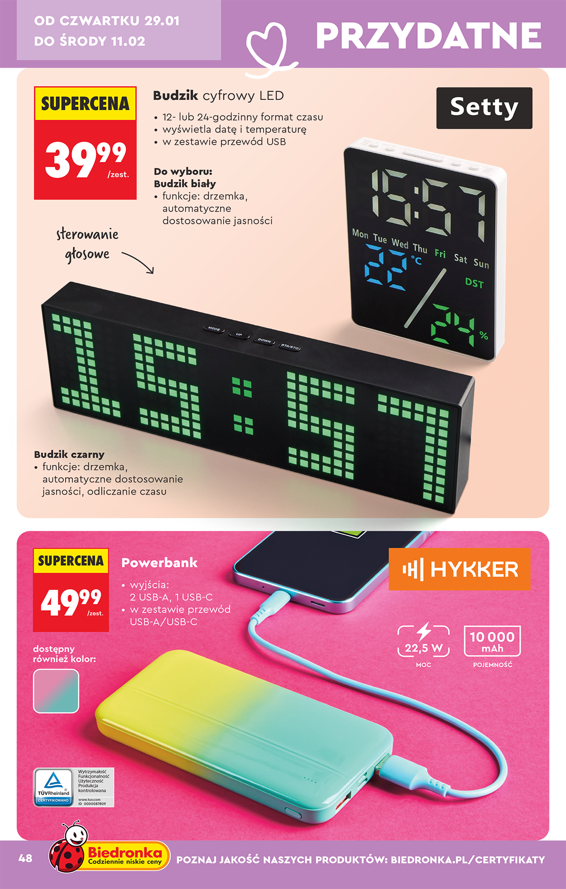 biedronka - Gazetka Biedronka - Hity i inspiracje - ważna od 24.01. do 07.02. - page: 50