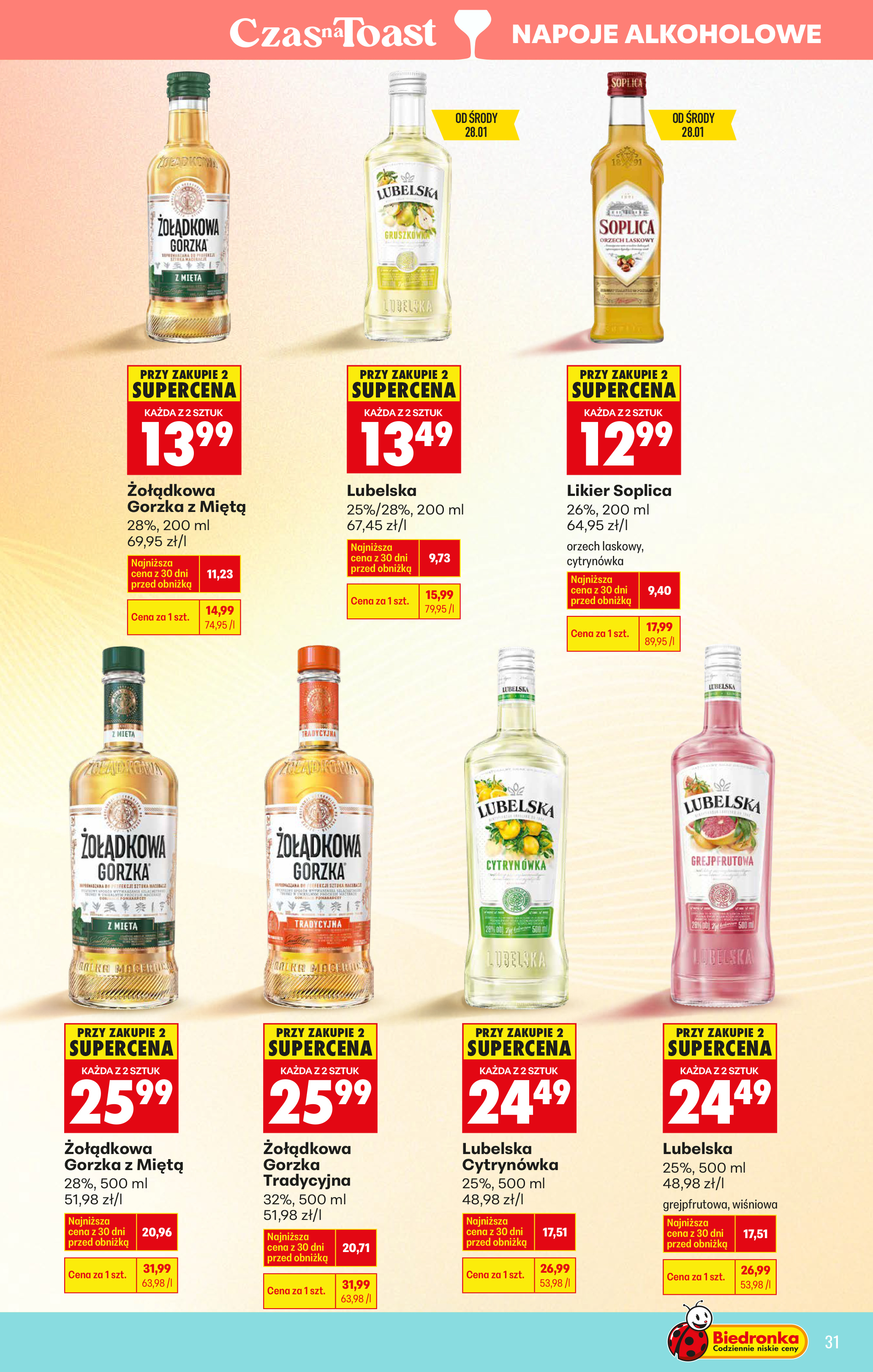 biedronka - Gazetka Biedronka - Alkohole - ważna od 26.01. do 07.02. - page: 31
