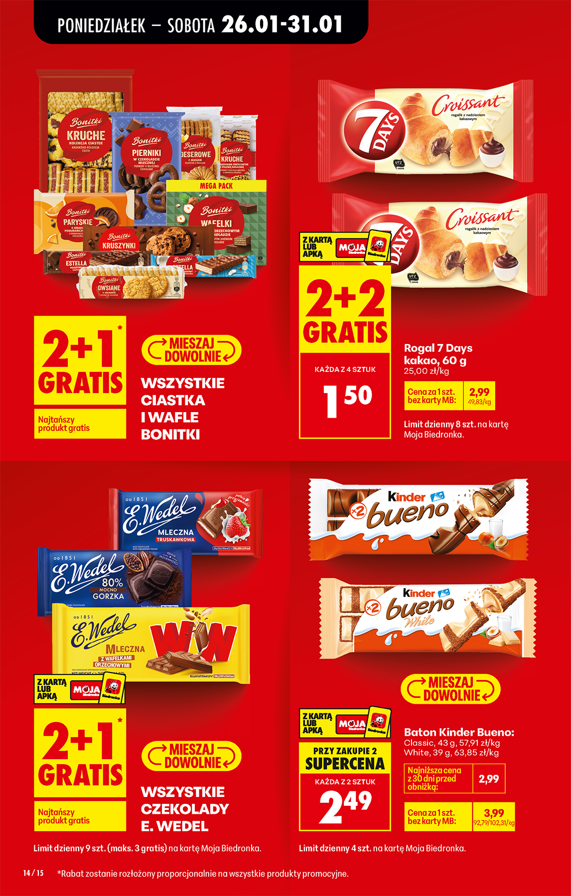 biedronka - Gazetka Biedronka - ważna od 26.01. do 31.01. - page: 14