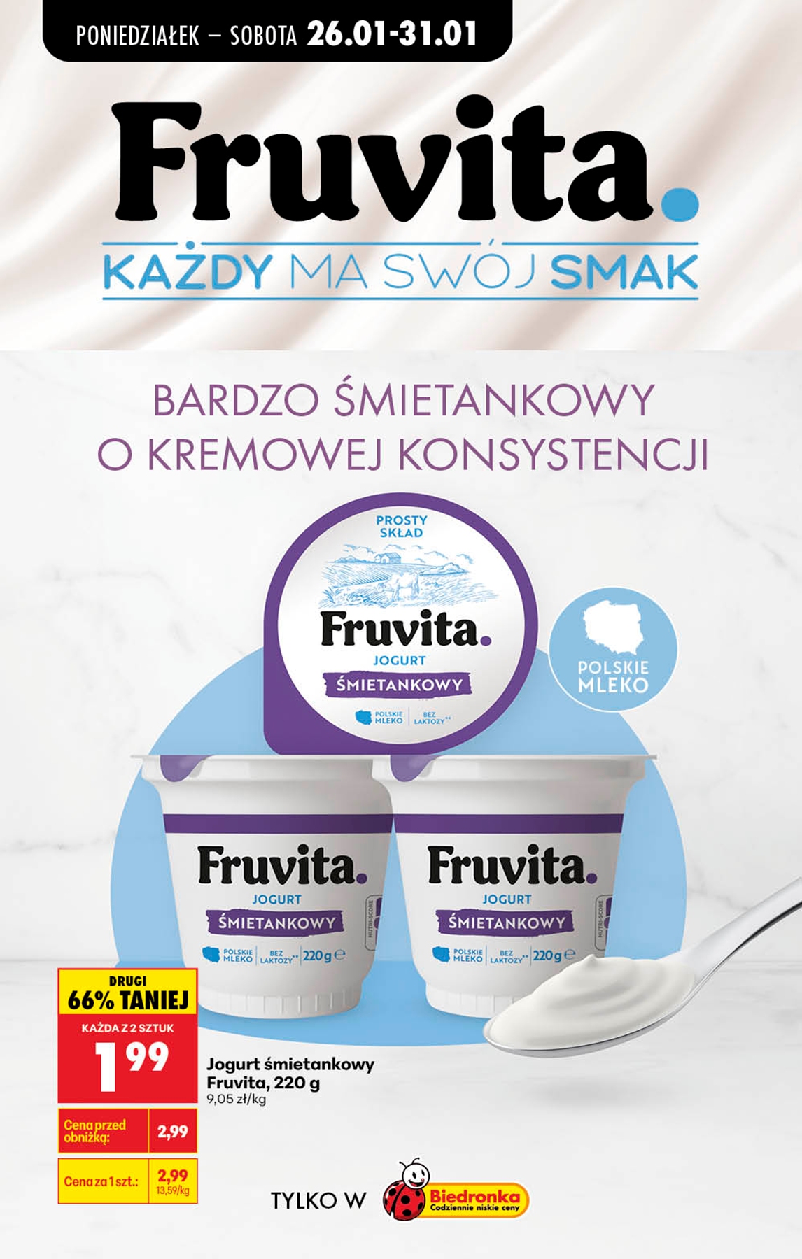 biedronka - Gazetka Biedronka - ważna od 26.01. do 31.01. - page: 66