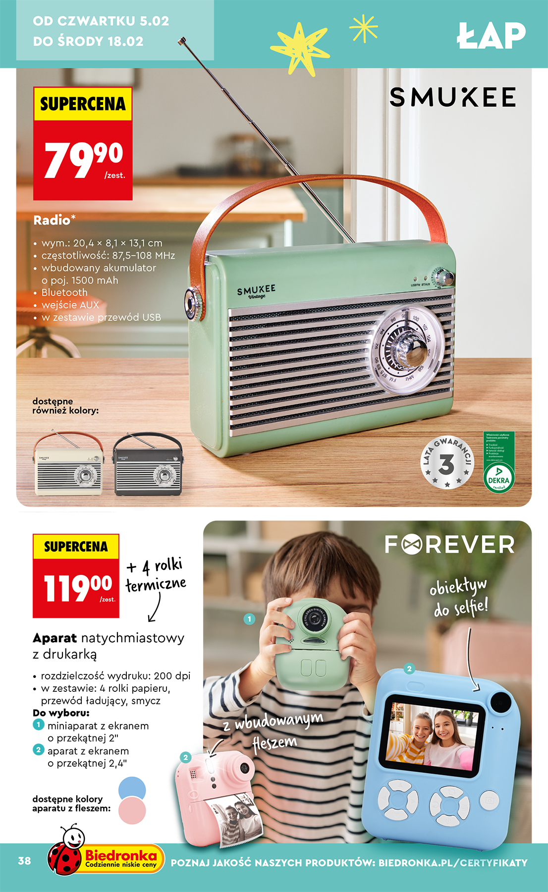 biedronka - Gazetka Biedronka - Hity i inspiracje - ważna od 31.01.2026 do 18.02.2026 - page: 40