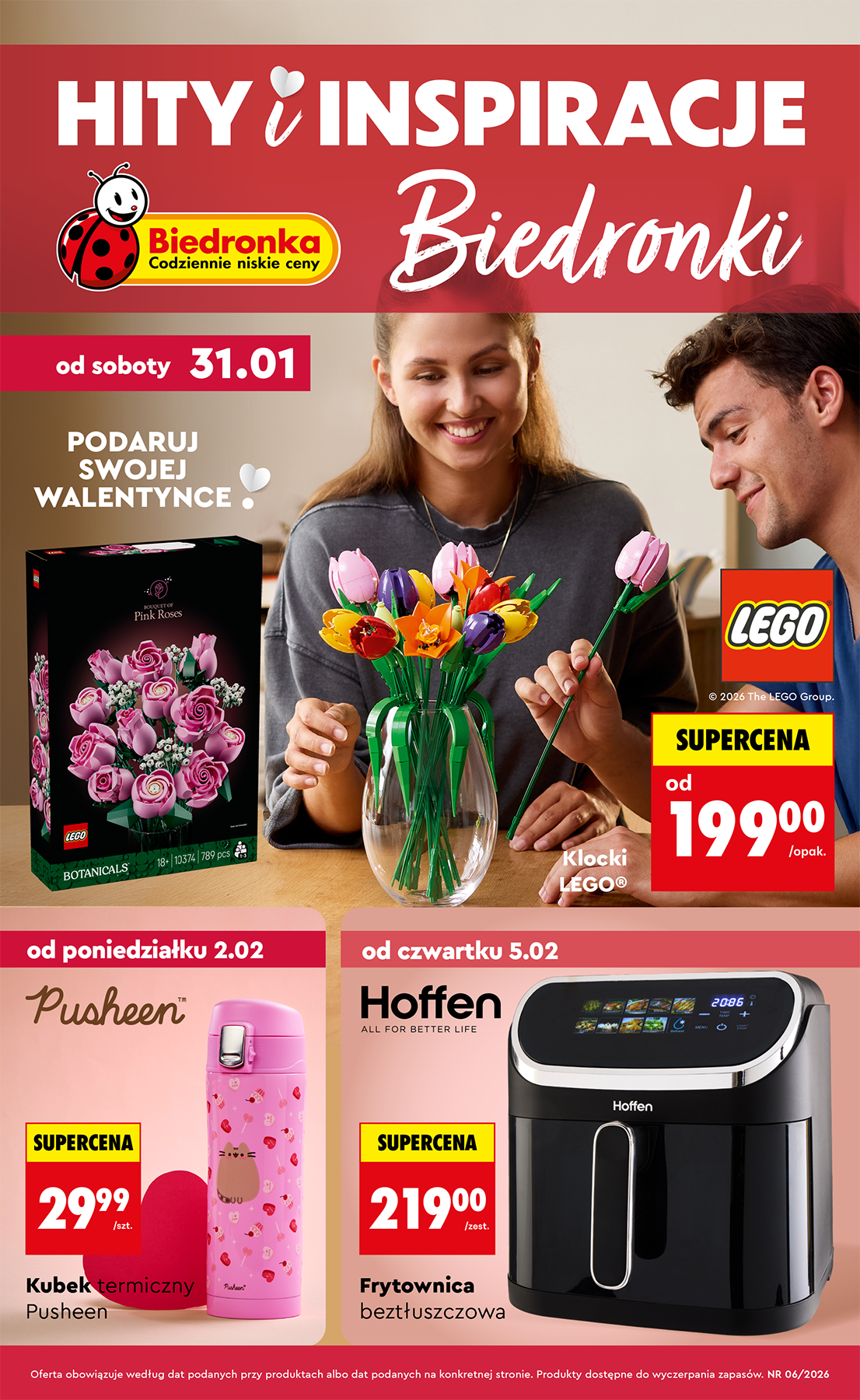biedronka - Gazetka Biedronka - Hity i inspiracje - ważna od 31.01.2026 do 18.02.2026