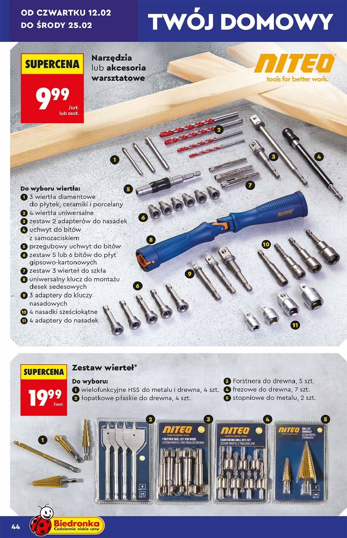biedronka - Gazetka Biedronka - Hity i inspiracje - ważna od 07.02.2026 do 21.02.2026 - page: 44