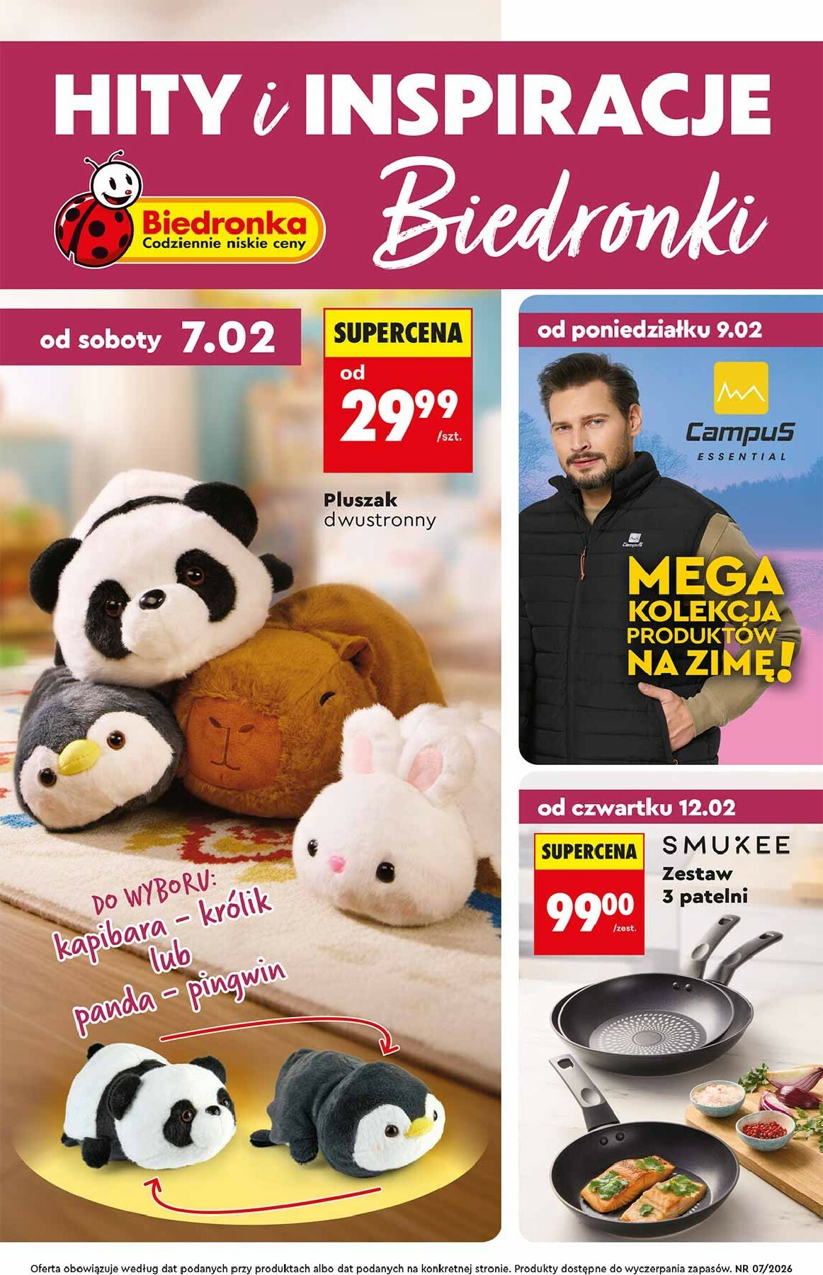 biedronka - Gazetka Biedronka - Hity i inspiracje - ważna od 07.02.2026 do 21.02.2026