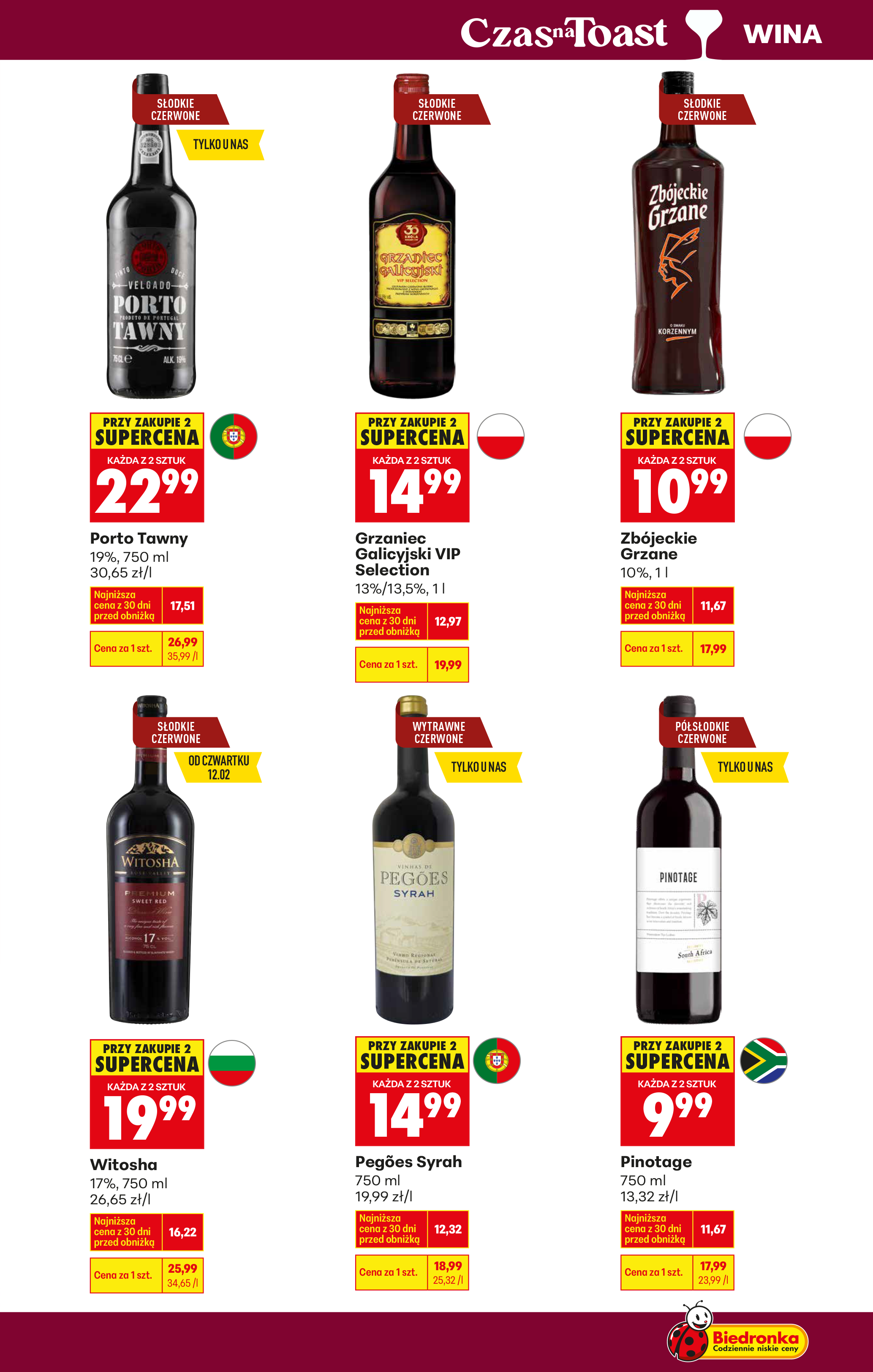 biedronka - Gazetka Biedronka - Czas na Toast - ważna od 09.02.2026 do 21.02.2026 - page: 19