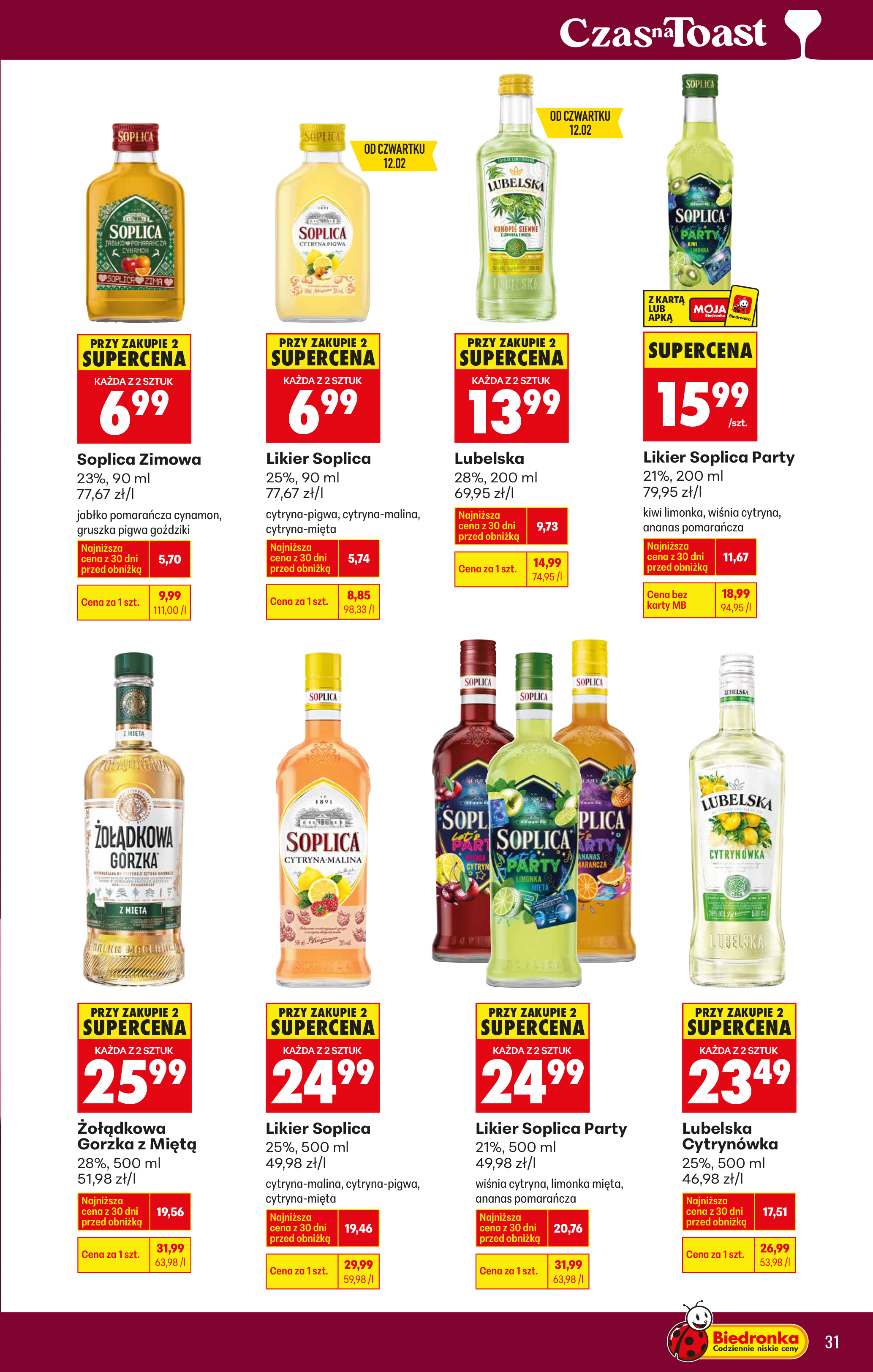 biedronka - Gazetka Biedronka - Czas na Toast - ważna od 09.02.2026 do 21.02.2026 - page: 35