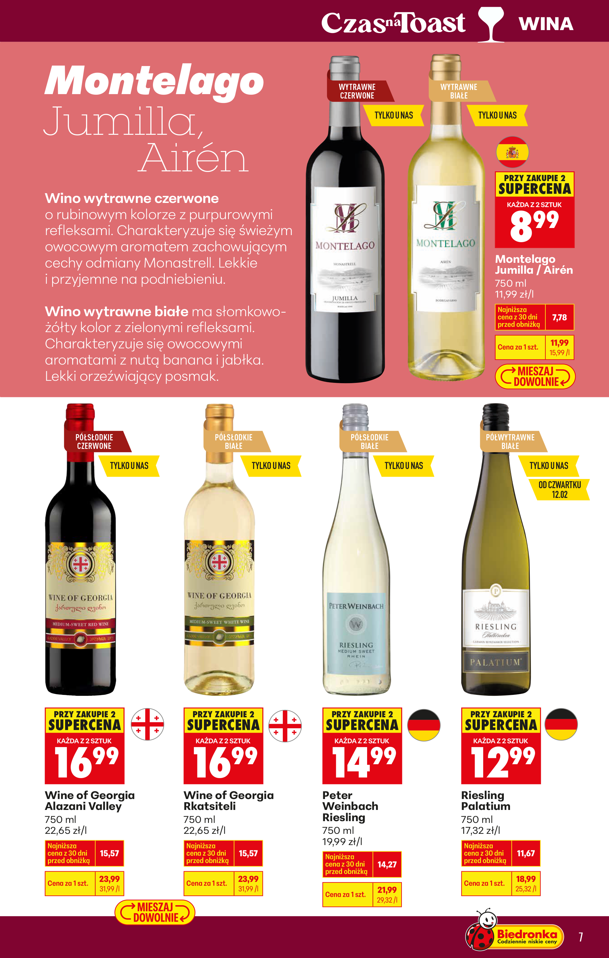 biedronka - Gazetka Biedronka - Czas na Toast - ważna od 09.02.2026 do 21.02.2026 - page: 7