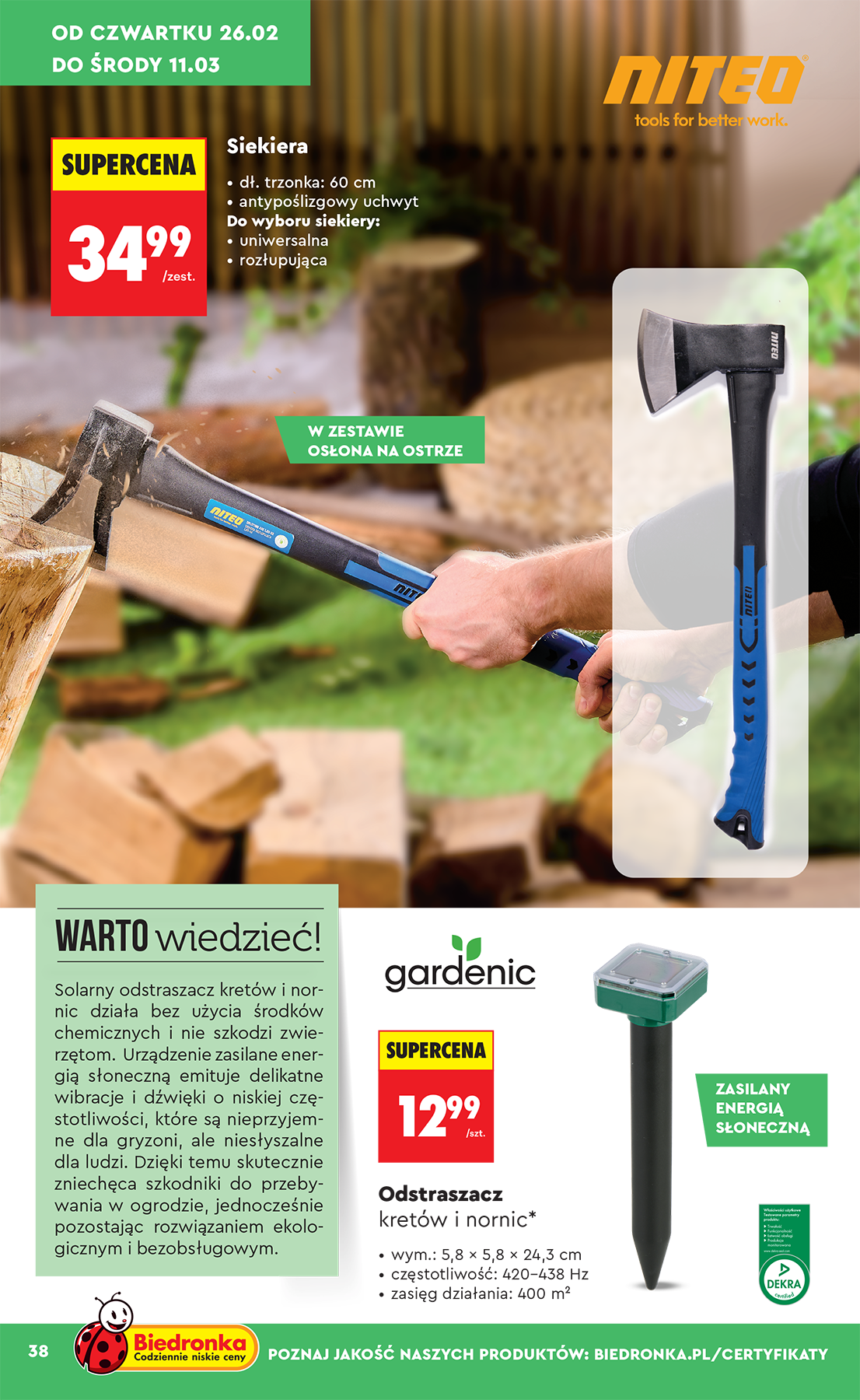 biedronka - Gazetka Biedronka - Hity i inspiracje - ważna od 21.02.2026 do 07.03.2026 - page: 40