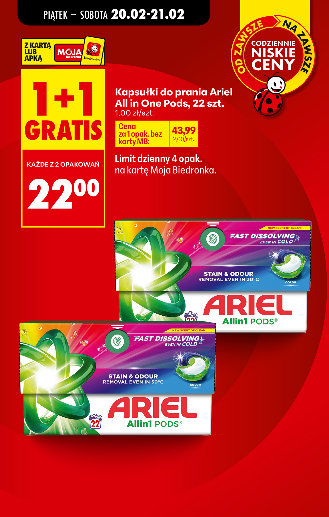 biedronka - Gazetka Biedronka - Najtańsza sobota - ważna od 21.02.2026 - 21.02.2026 - page: 6