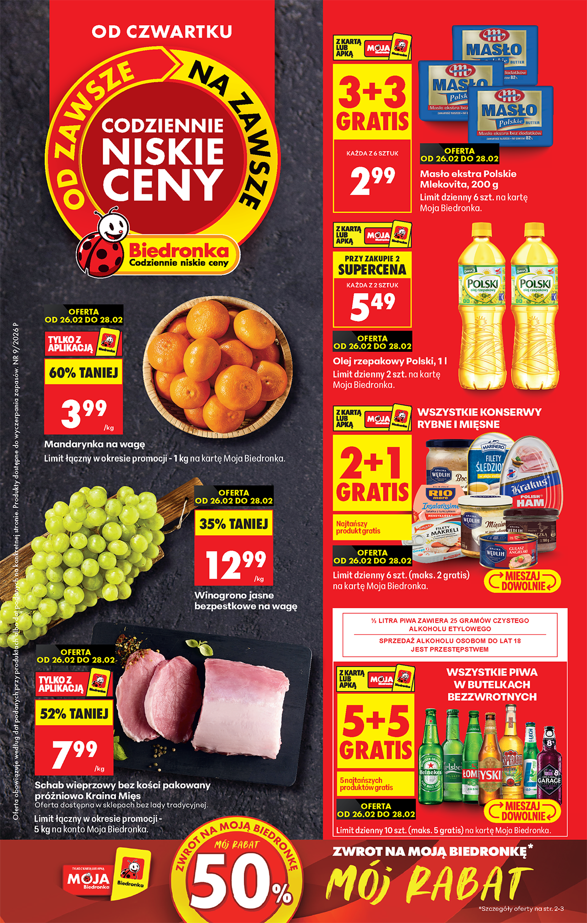 biedronka - Gazetka Biedronka - ważna od 26.02.2026 do 04.03.2026